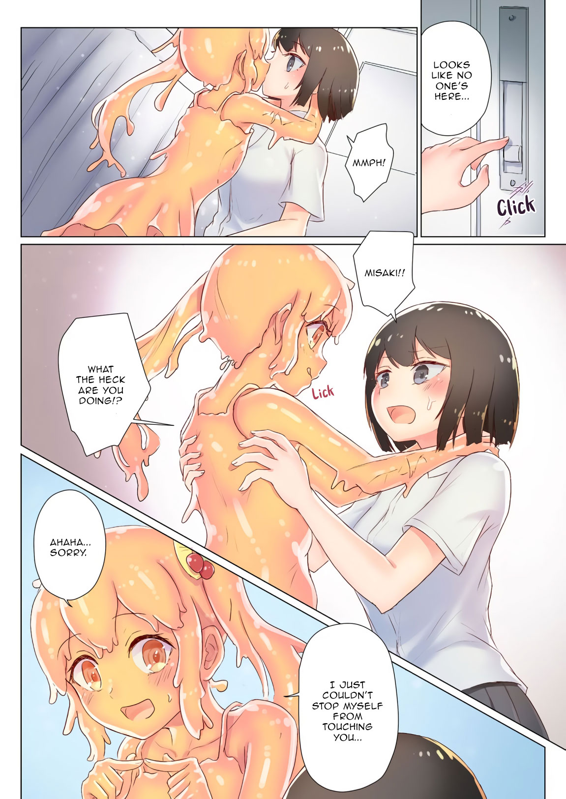 Eat me, Senpai! ~The Gelatin Girl and the Thick, Lewd Nectar~ page 10