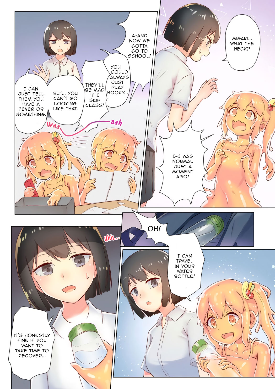 Eat me, Senpai! ~The Gelatin Girl and the Thick, Lewd Nectar~ page 2