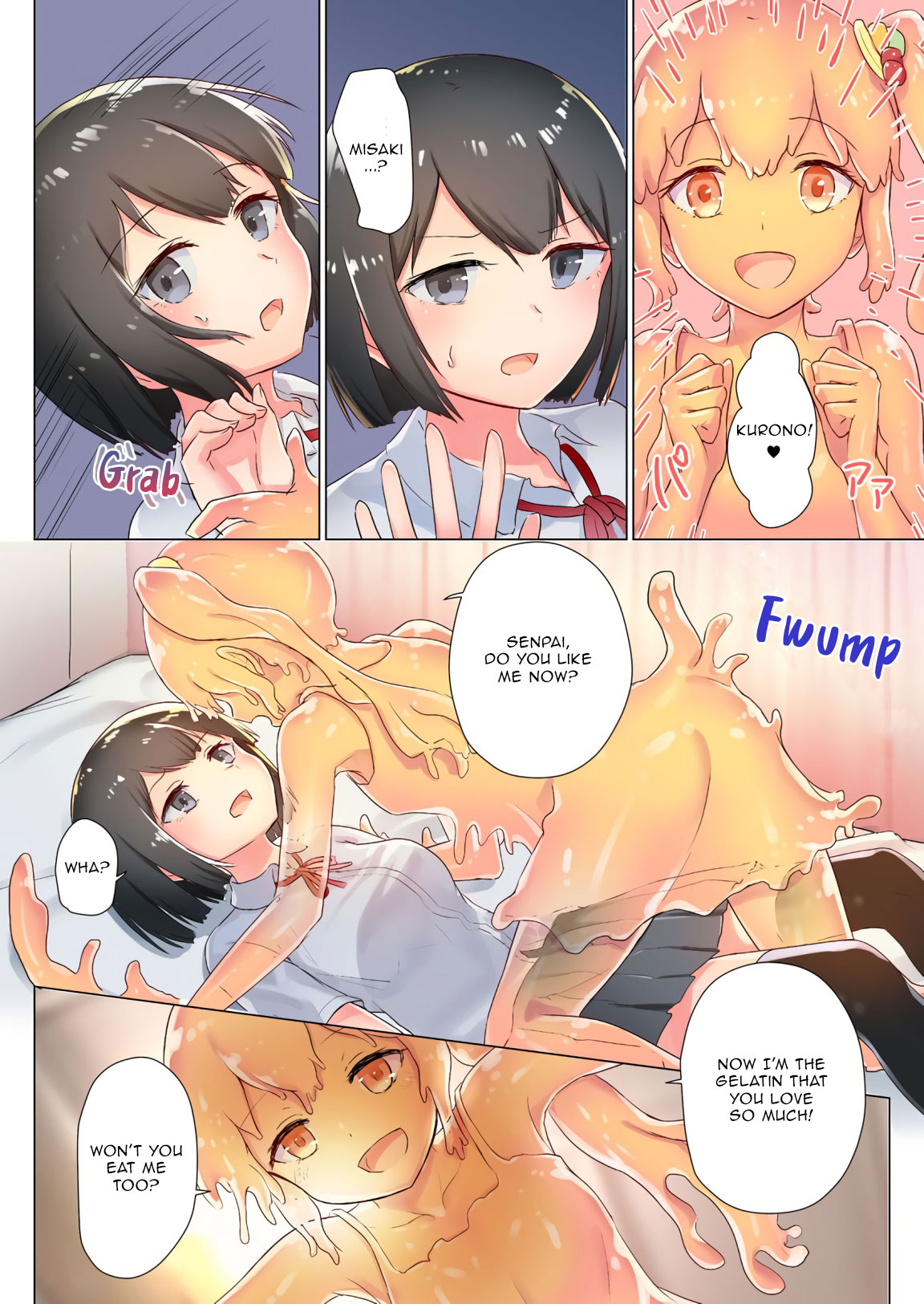 Eat me, Senpai! ~The Gelatin Girl and the Thick, Lewd Nectar~ page 11