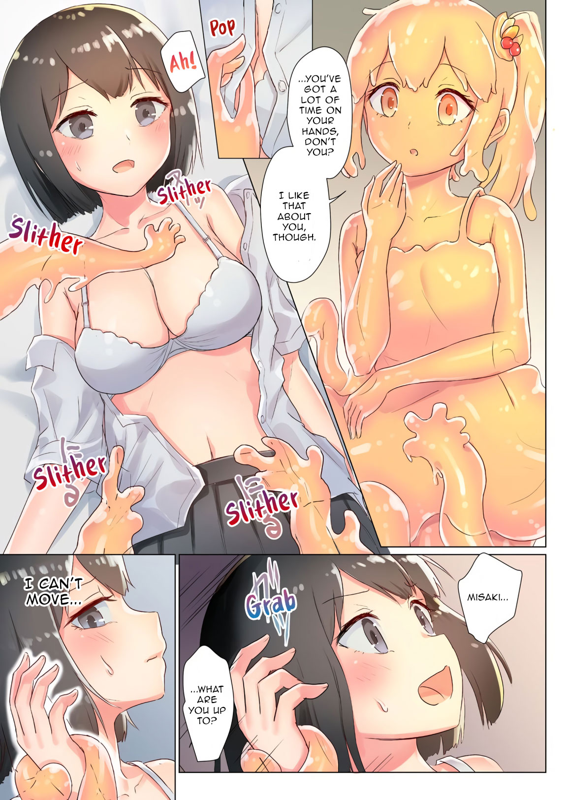 Eat me, Senpai! ~The Gelatin Girl and the Thick, Lewd Nectar~ page 14
