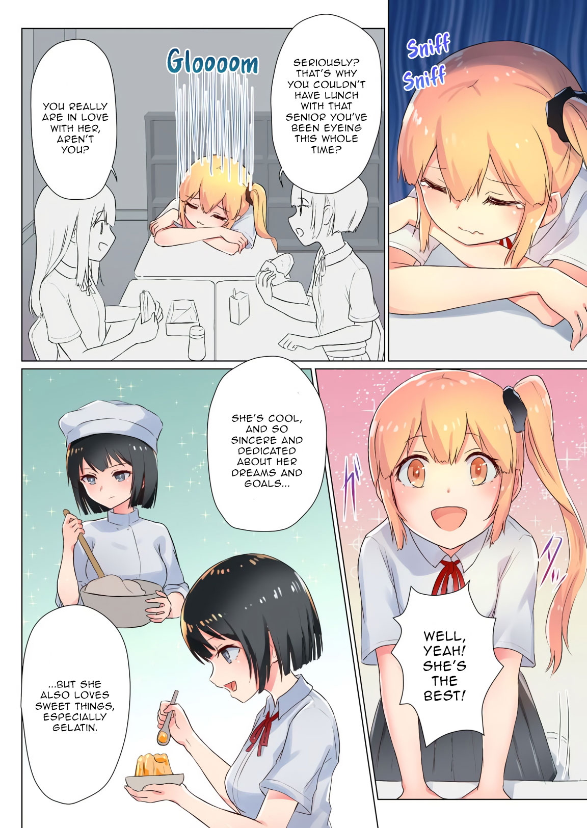 Eat me, Senpai! ~The Gelatin Girl and the Thick, Lewd Nectar~ page 3