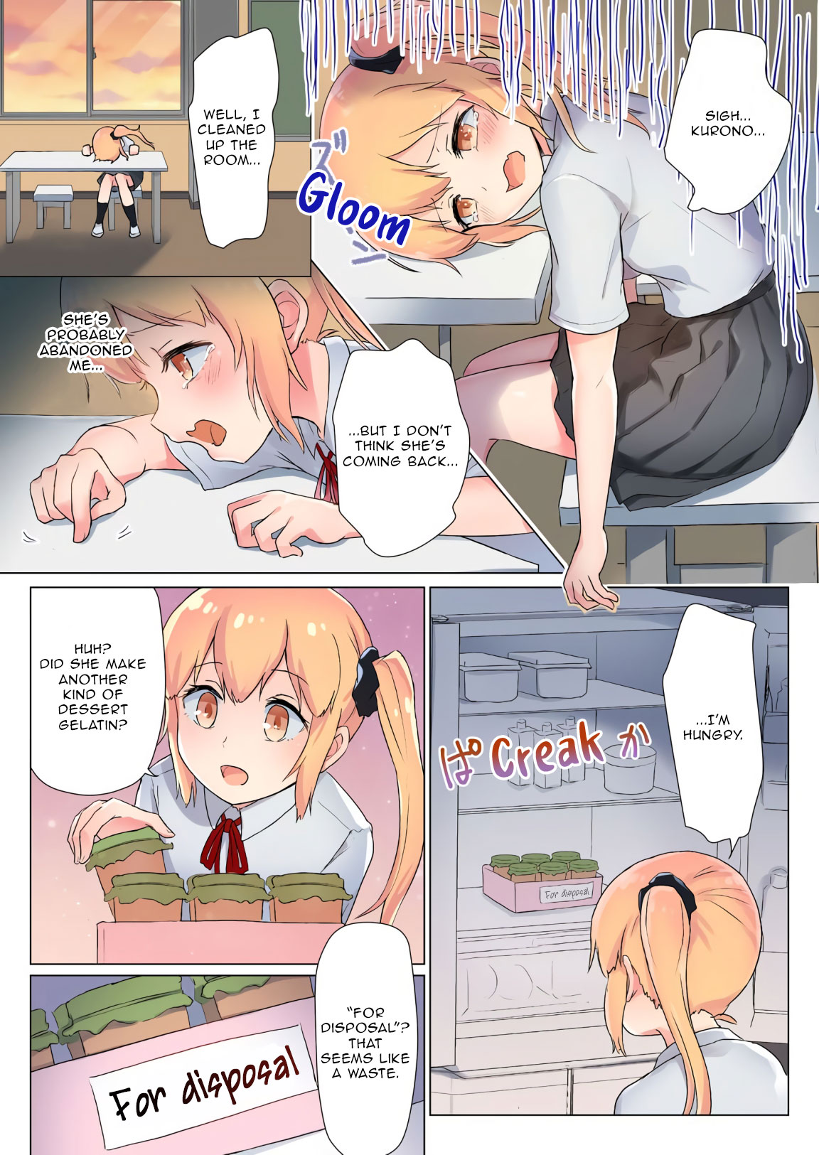 Eat me, Senpai! ~The Gelatin Girl and the Thick, Lewd Nectar~ page 7