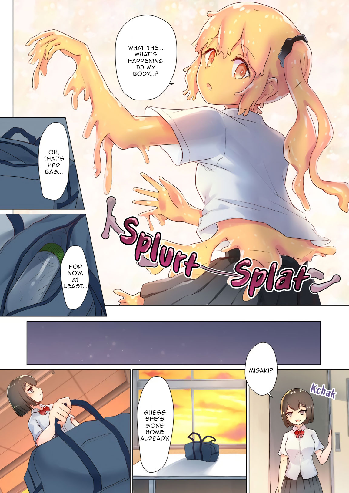 Eat me, Senpai! ~The Gelatin Girl and the Thick, Lewd Nectar~ page 9