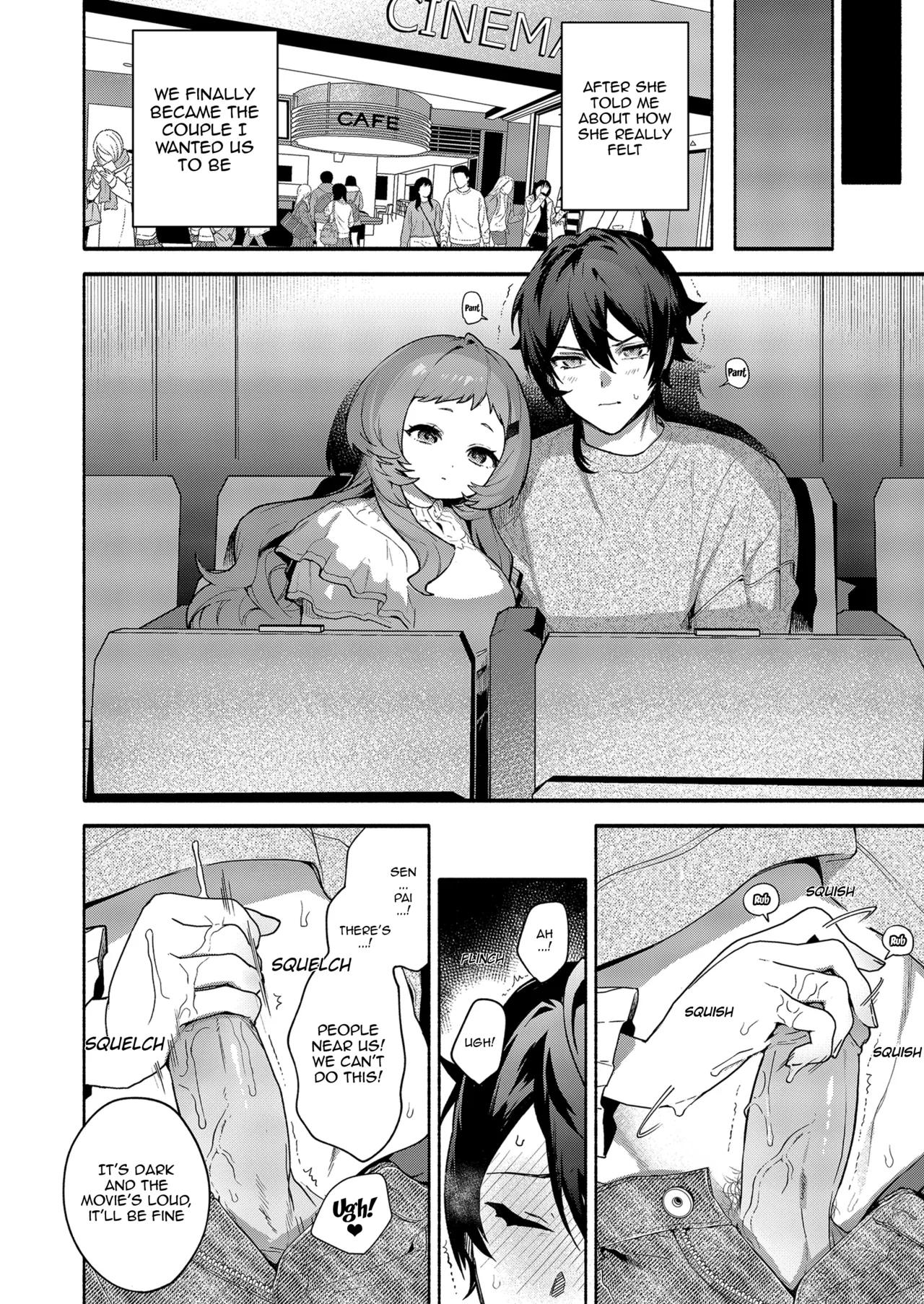 Eaten By Mako-senpai ~Falling To A Tiny But Huge Sadist Senpai~ page 20