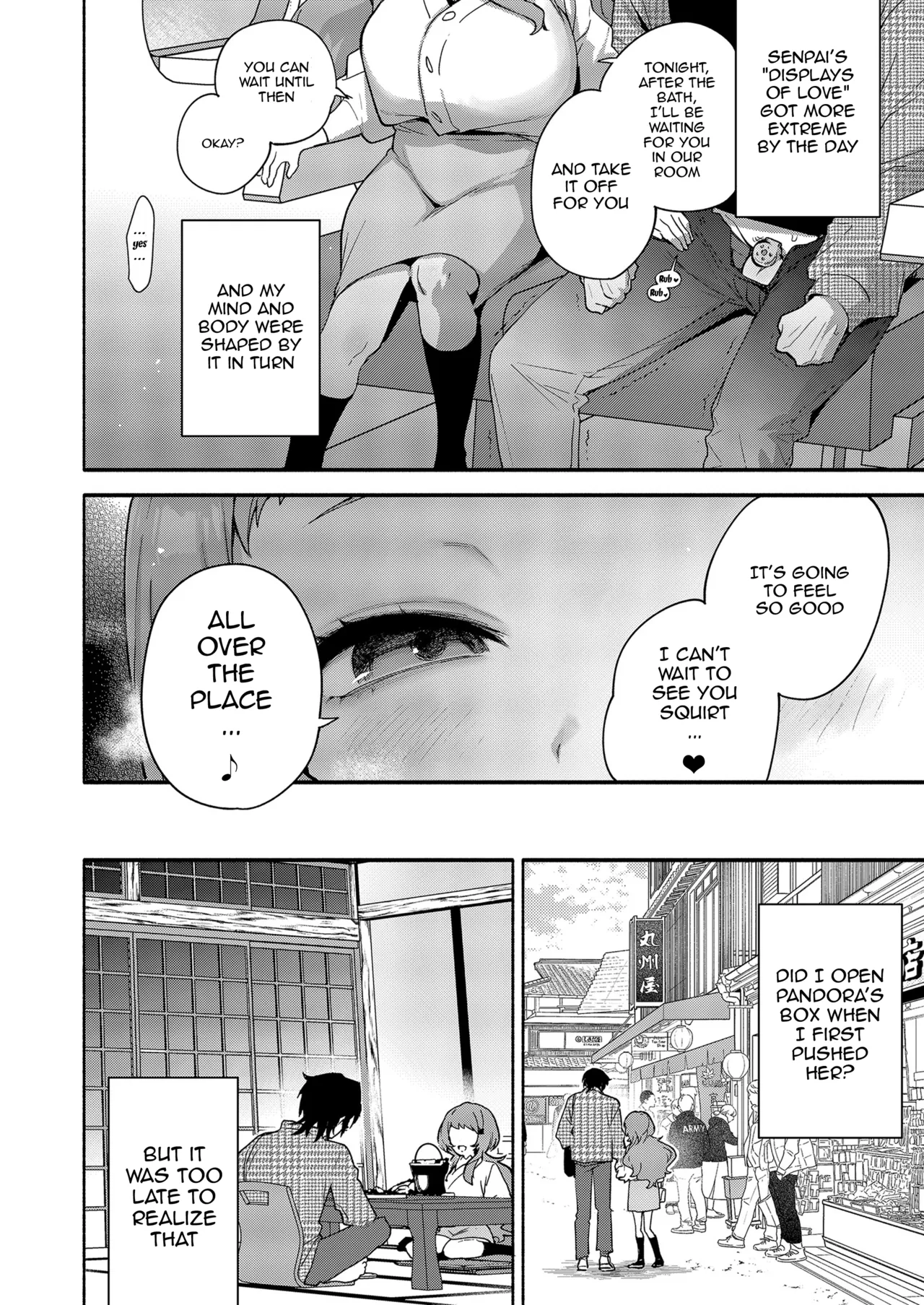 Eaten By Mako-senpai ~Falling To A Tiny But Huge Sadist Senpai~ page 26