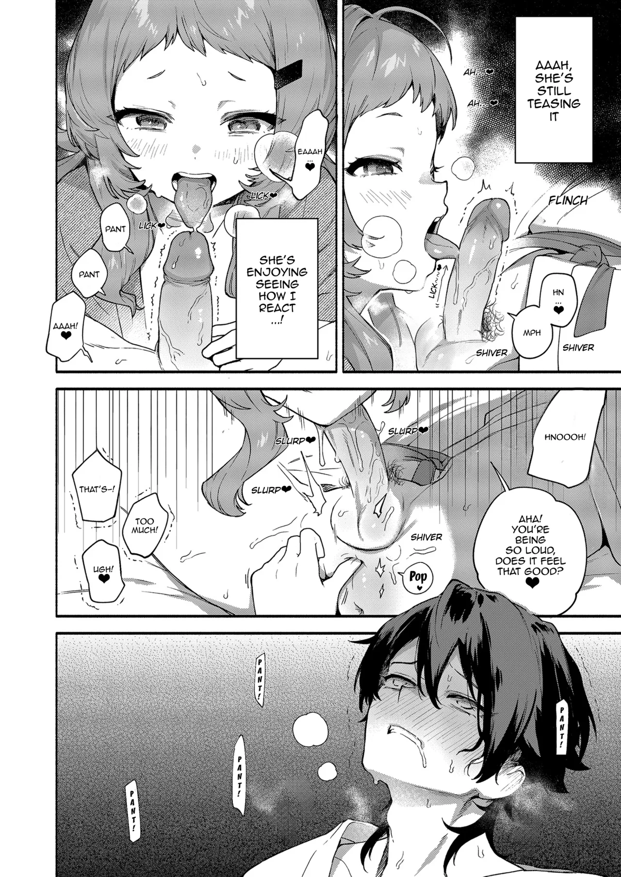 Eaten By Mako-senpai ~Falling To A Tiny But Huge Sadist Senpai~ page 32