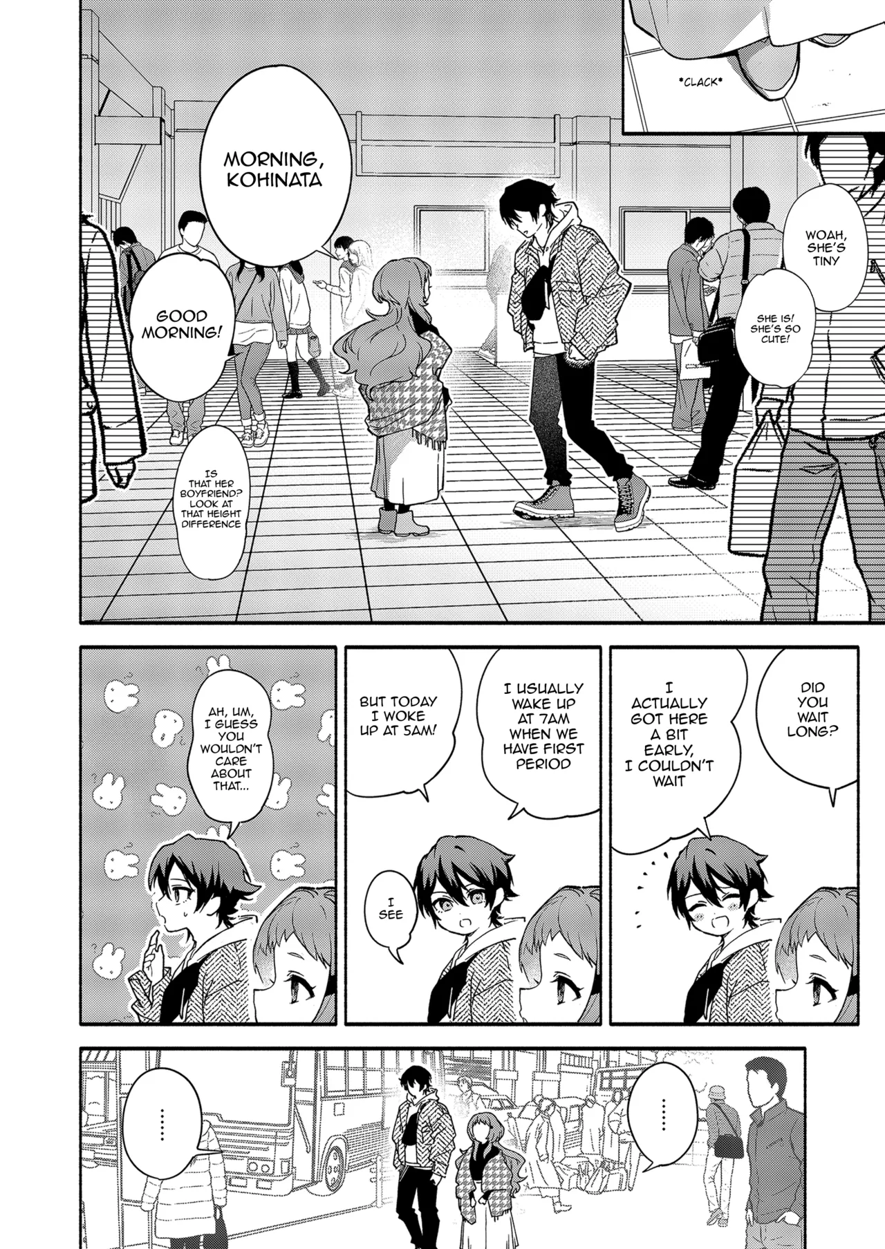 Eaten By Mako-senpai ~Falling To A Tiny But Huge Sadist Senpai~ page 4