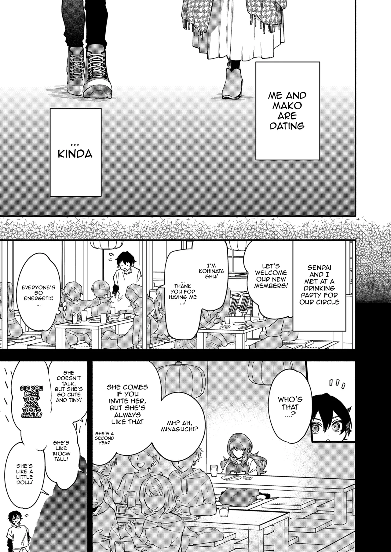 Eaten By Mako-senpai ~Falling To A Tiny But Huge Sadist Senpai~ page 5