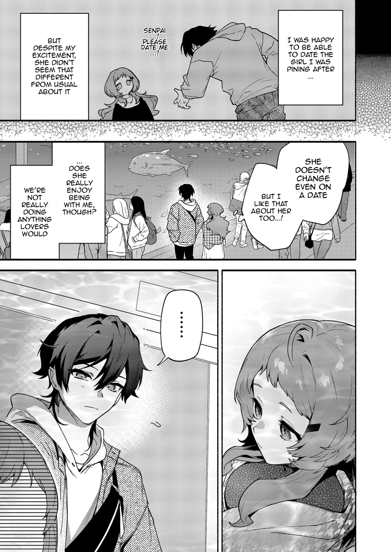 Eaten By Mako-senpai ~Falling To A Tiny But Huge Sadist Senpai~ page 7
