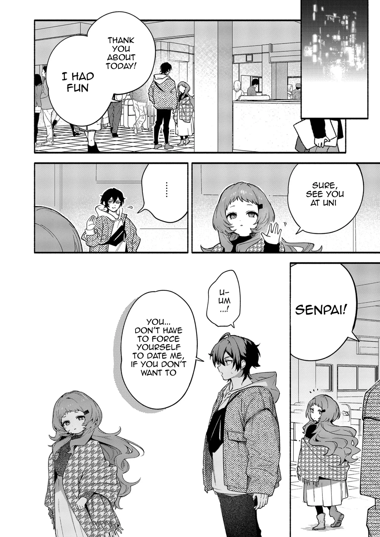 Eaten By Mako-senpai ~Falling To A Tiny But Huge Sadist Senpai~ page 8