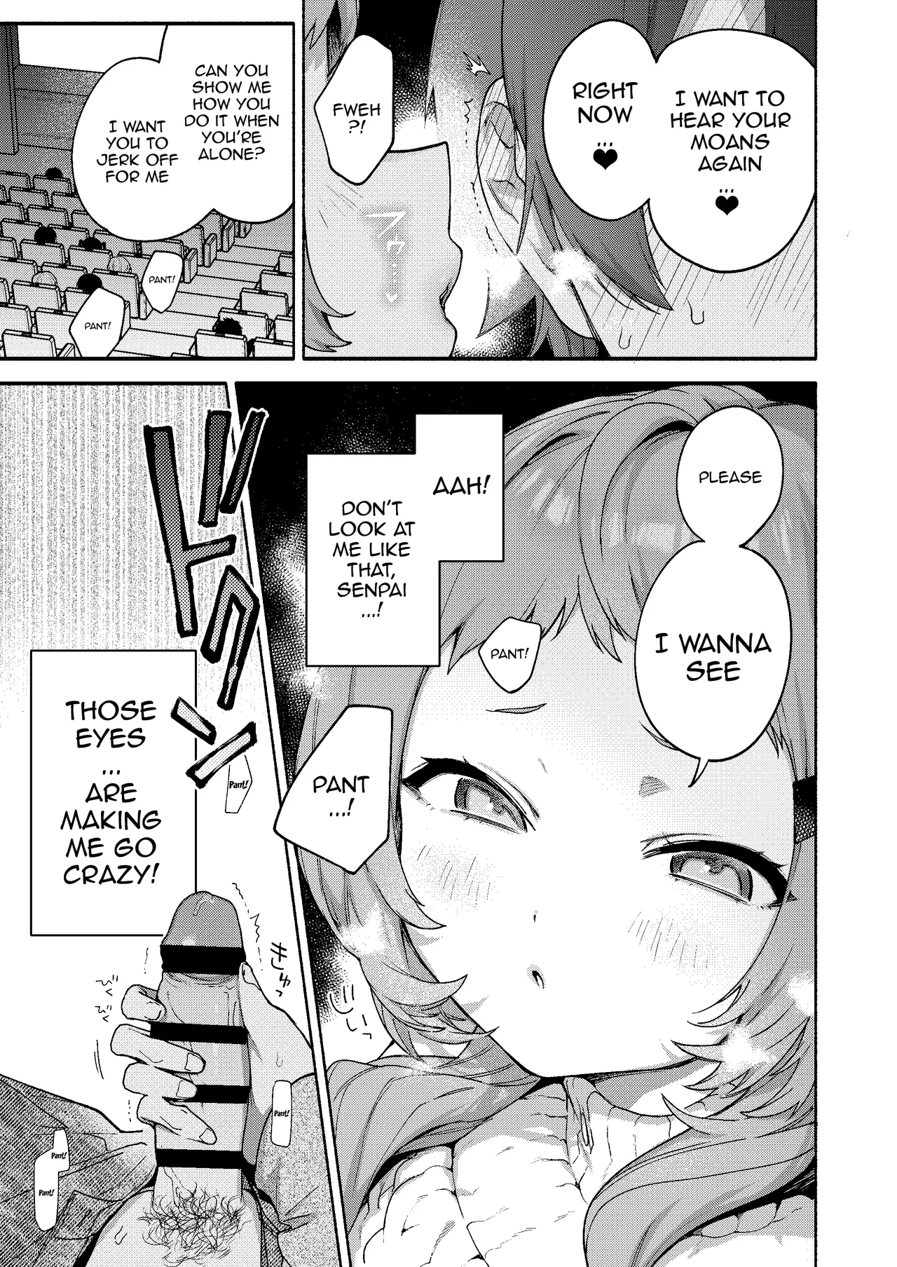 Eaten By Mako-senpai ~Falling To A Tiny But Huge Sadist Senpai~ page 21