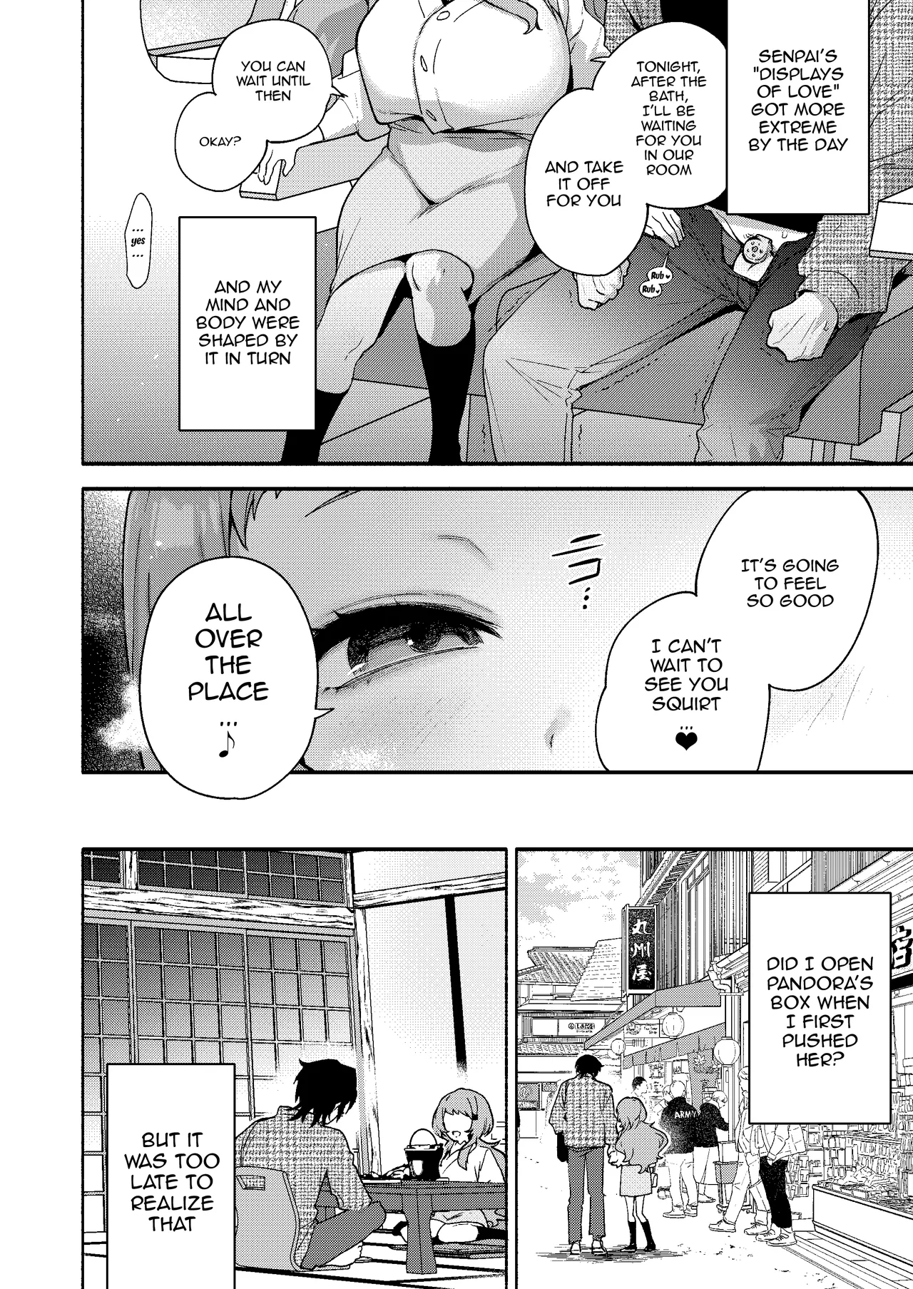 Eaten By Mako-senpai ~Falling To A Tiny But Huge Sadist Senpai~ page 26