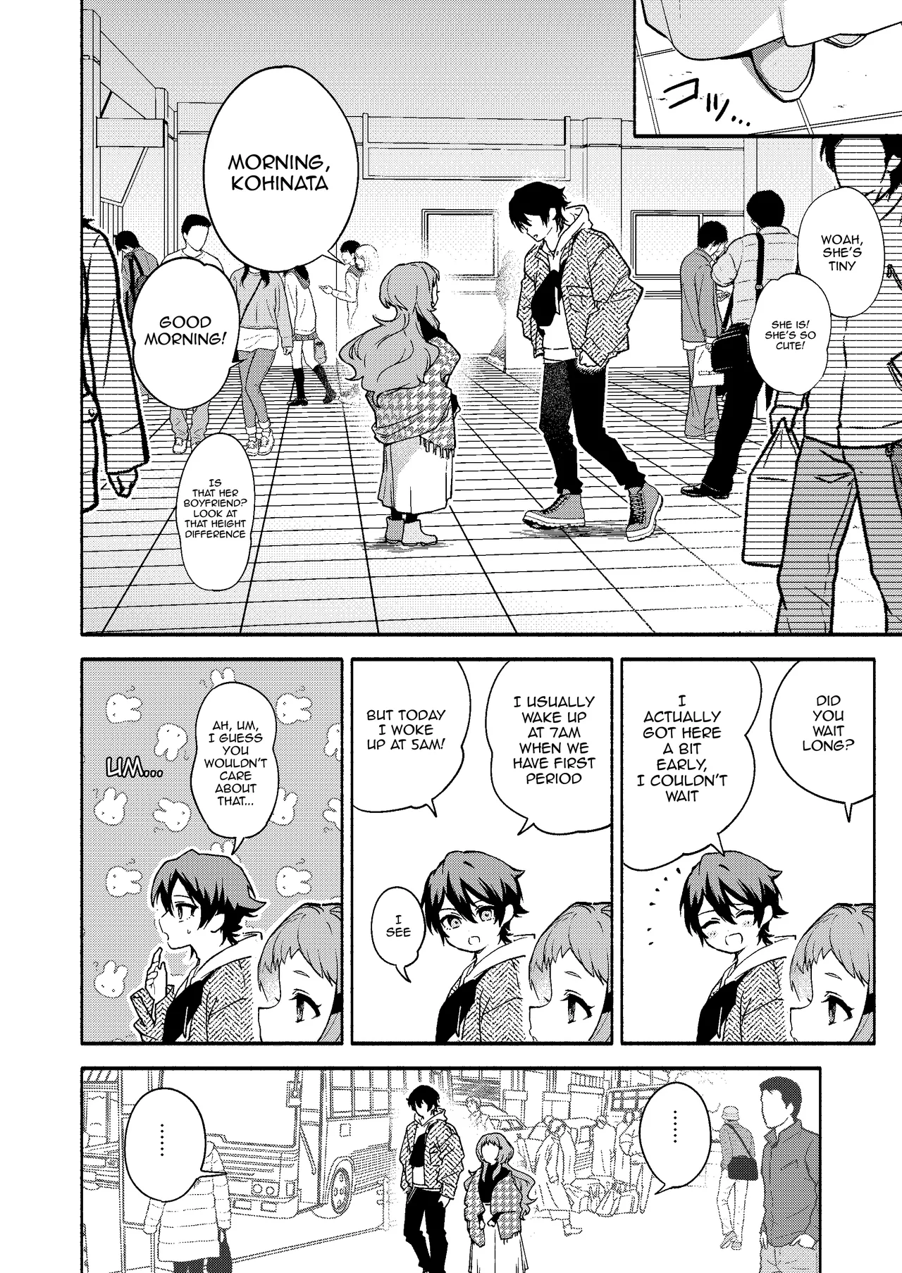 Eaten By Mako-senpai ~Falling To A Tiny But Huge Sadist Senpai~ page 4