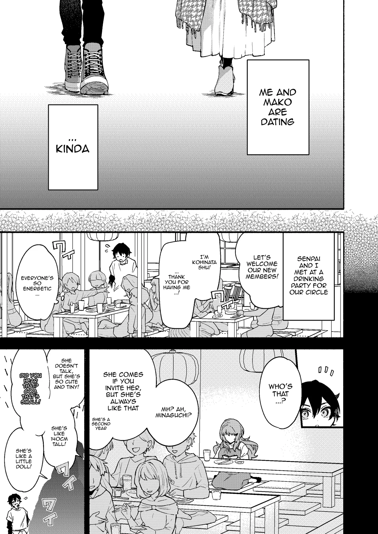 Eaten By Mako-senpai ~Falling To A Tiny But Huge Sadist Senpai~ page 5