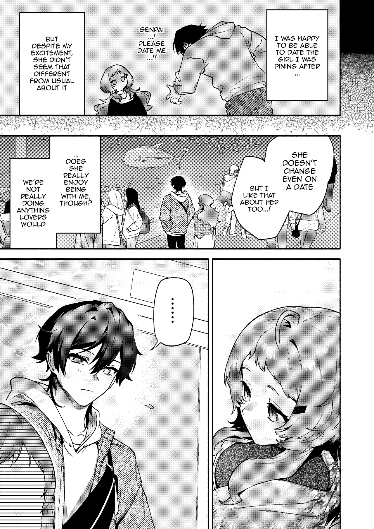 Eaten By Mako-senpai ~Falling To A Tiny But Huge Sadist Senpai~ page 7