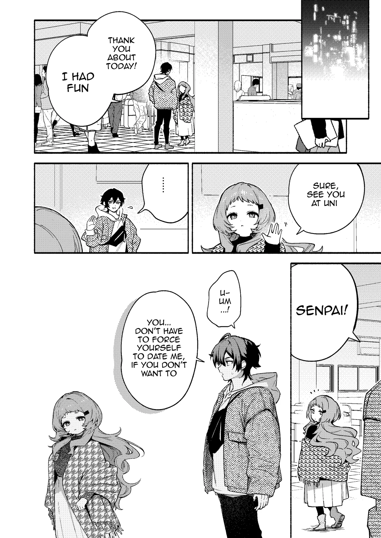 Eaten By Mako-senpai ~Falling To A Tiny But Huge Sadist Senpai~ page 8