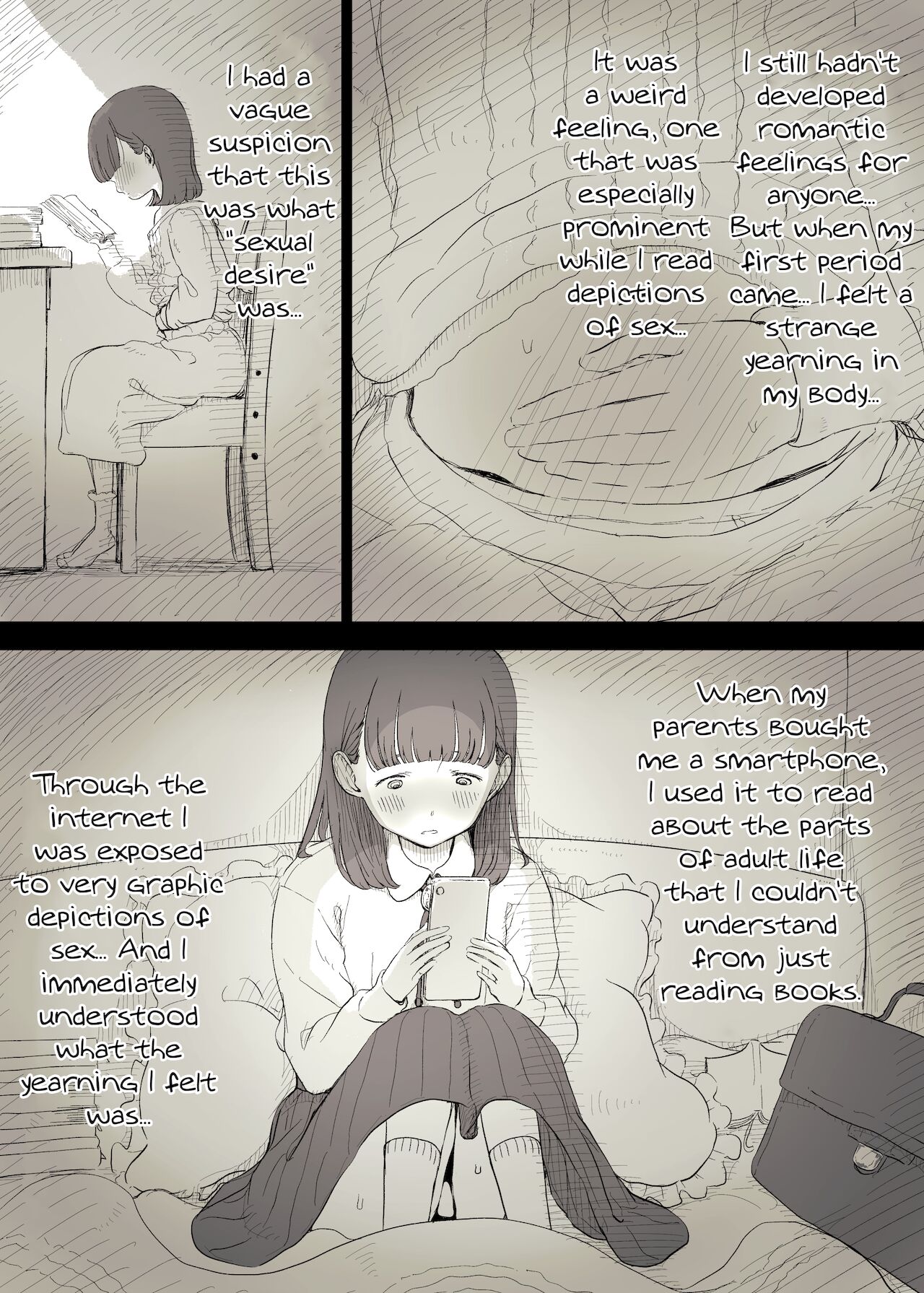Eaten Up by the Bookworm Girl 3 page 6