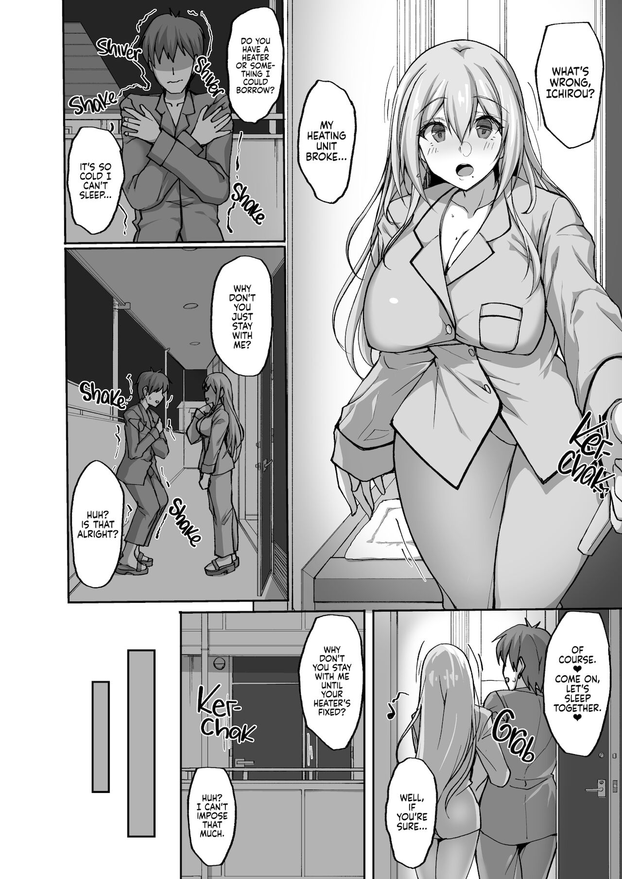 Ecchi na Onee-san wa, Suki desu ka? 2 ~Tonari no Onee-san to Isshuukan Dousei Seikatsu Hen~ page 3