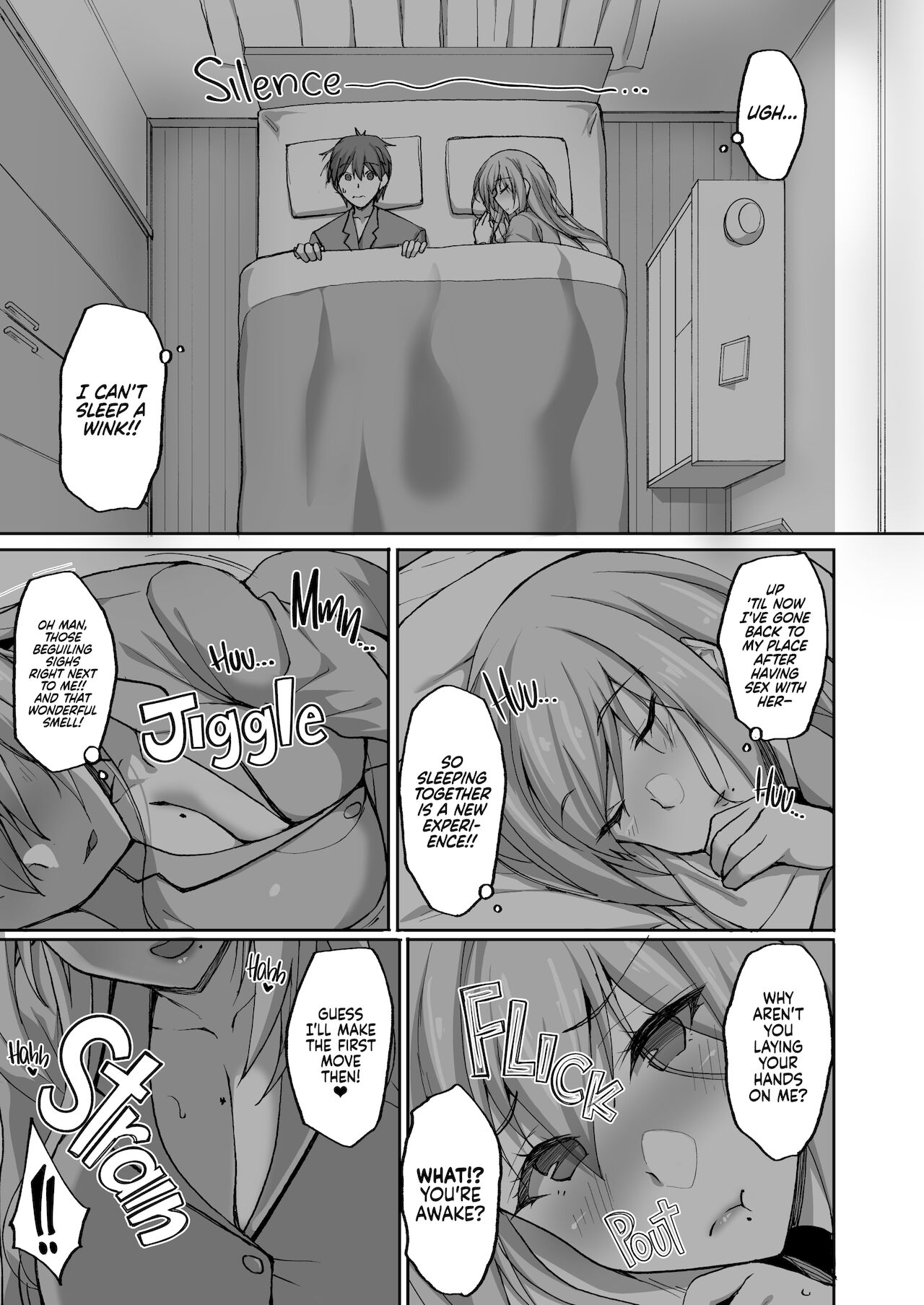 Ecchi na Onee-san wa, Suki desu ka? 2 ~Tonari no Onee-san to Isshuukan Dousei Seikatsu Hen~ page 4