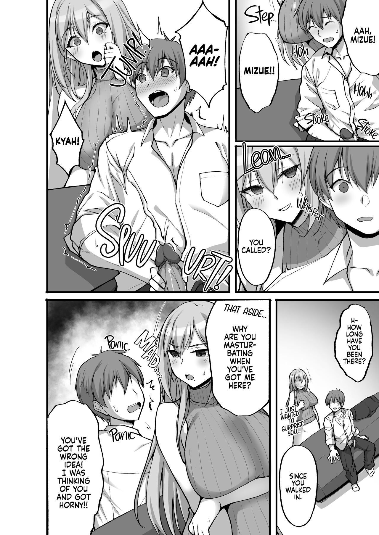 Ecchi na Onee-san wa, Suki desu ka? 3 ~Tonari no Onee-san to Ikkagetsukan, Shasei Kanri to Sakusei Seikatsu Hen~ page 9
