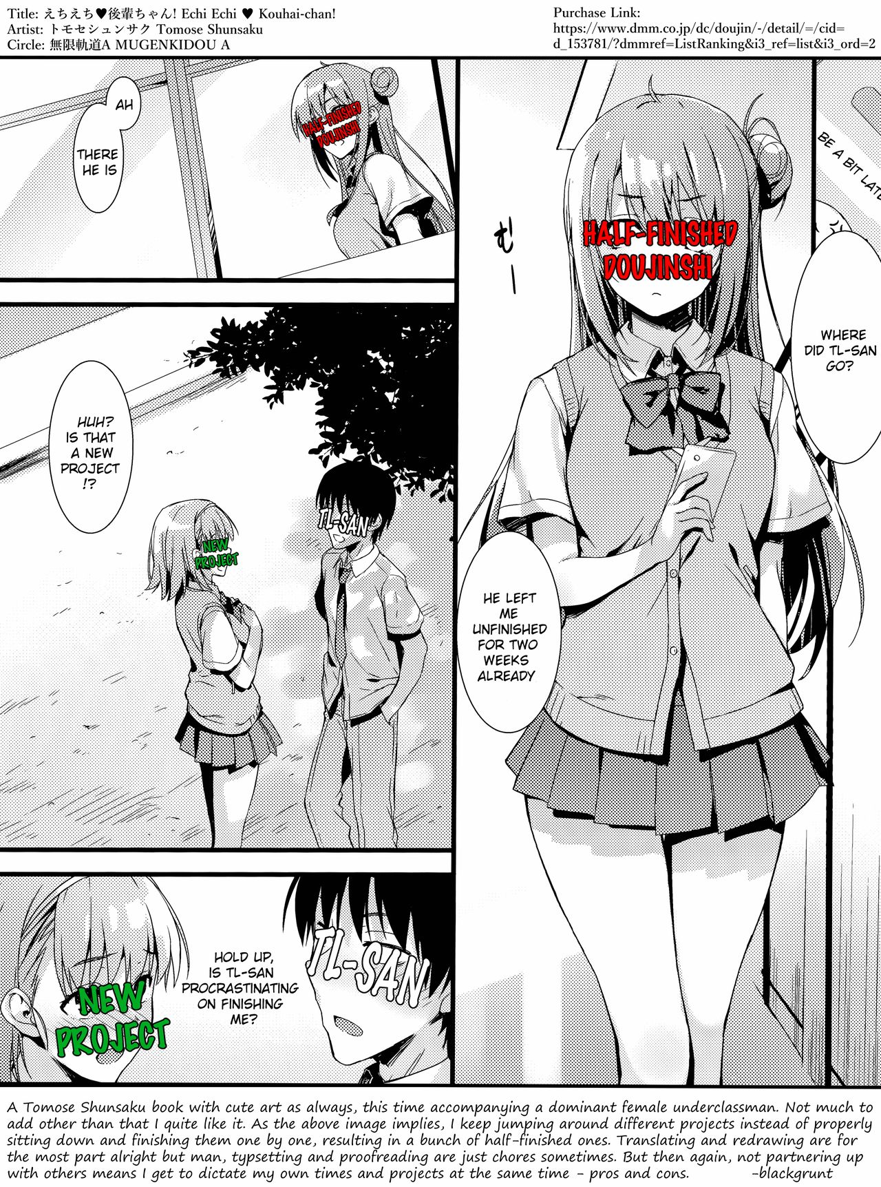 Echi Echi Kouhai-chan! page 35