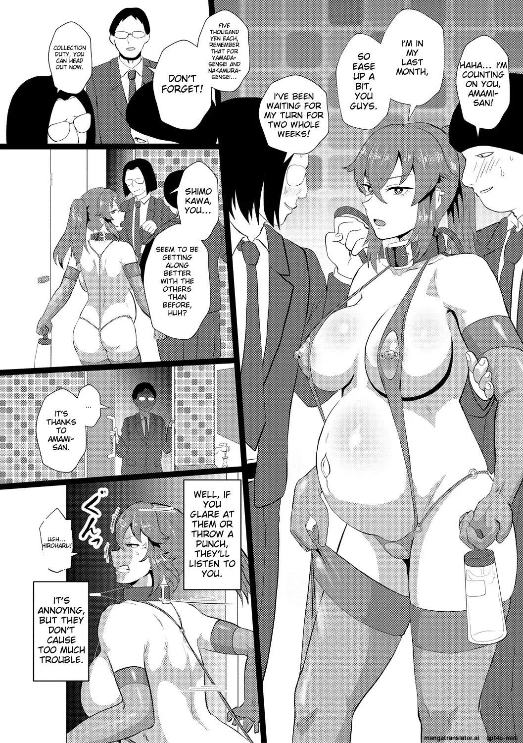 Eh!? Oyako de Seiyoku Shori Shitara Jikyuu 100 Yen Mokurerun desu ka? page 136