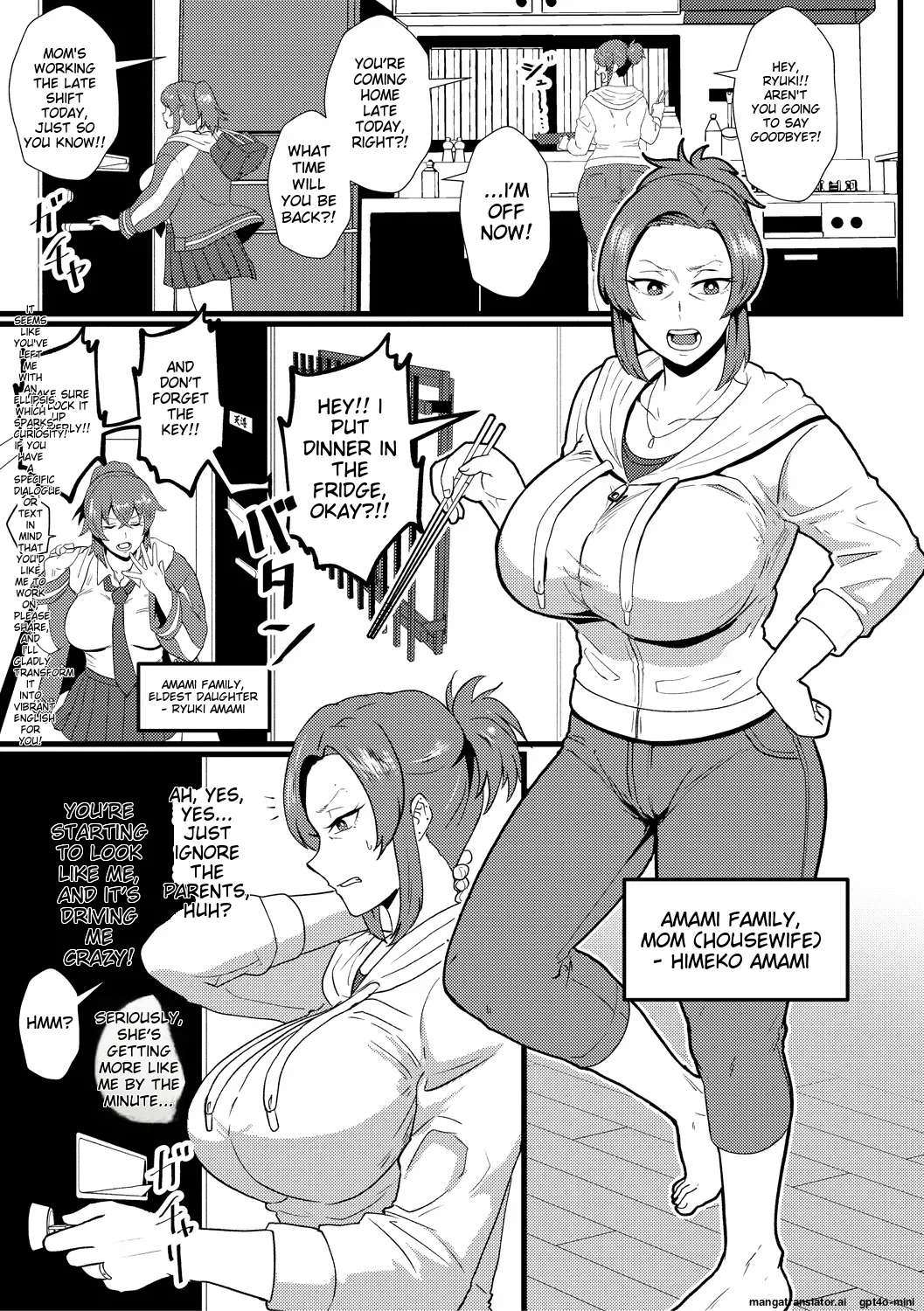 Eh!? Oyako de Seiyoku Shori Shitara Jikyuu 100 Yen Mokurerun desu ka? page 139