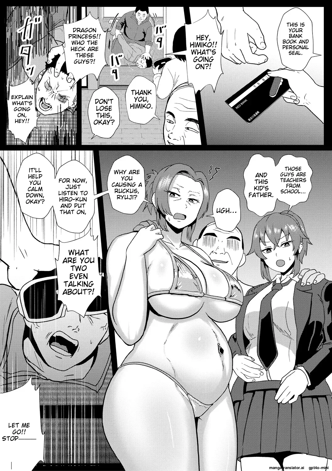 Eh!? Oyako de Seiyoku Shori Shitara Jikyuu 100 Yen Mokurerun desu ka? page 173