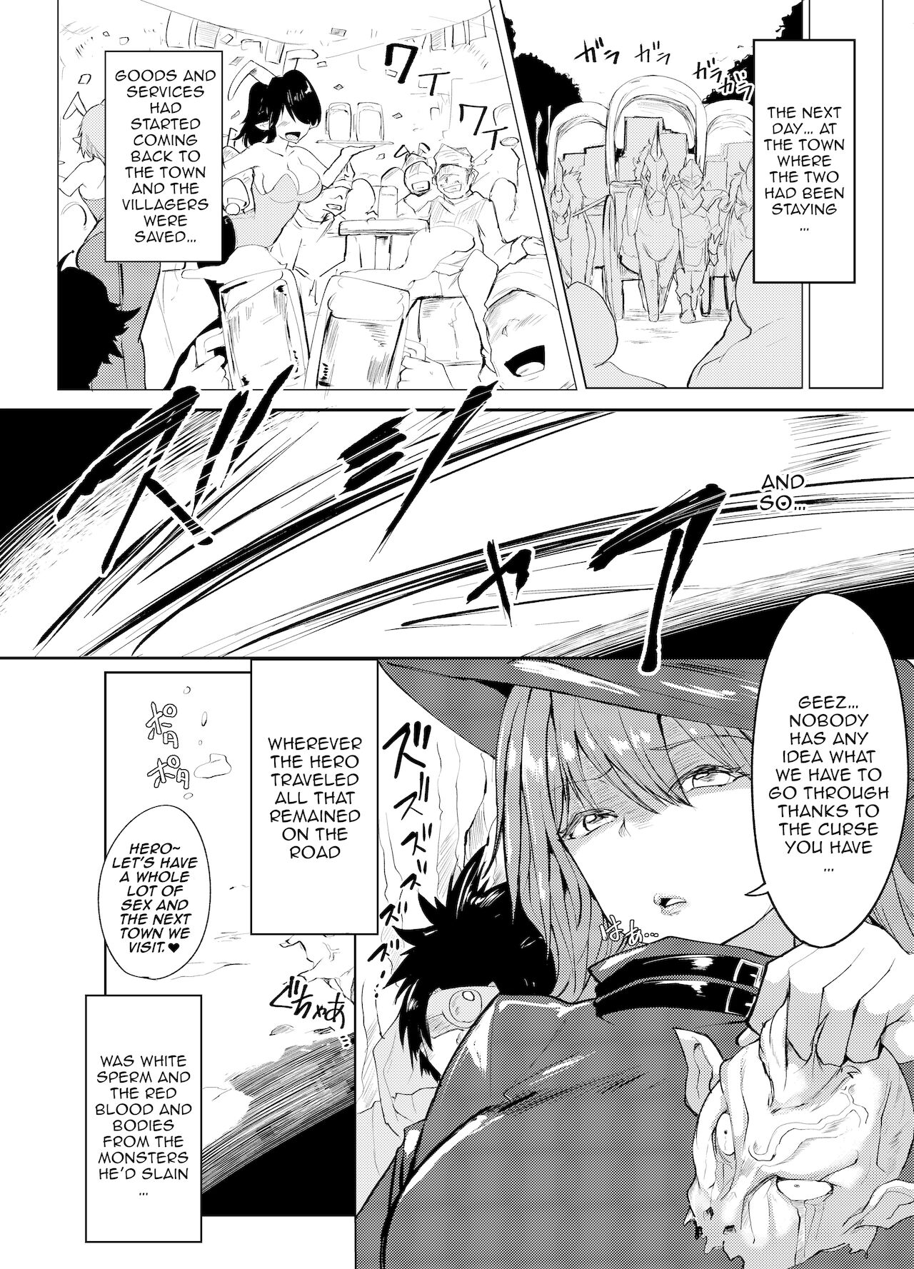 Ejaculation Control Witch And The Cursed Hero's Journey page 31
