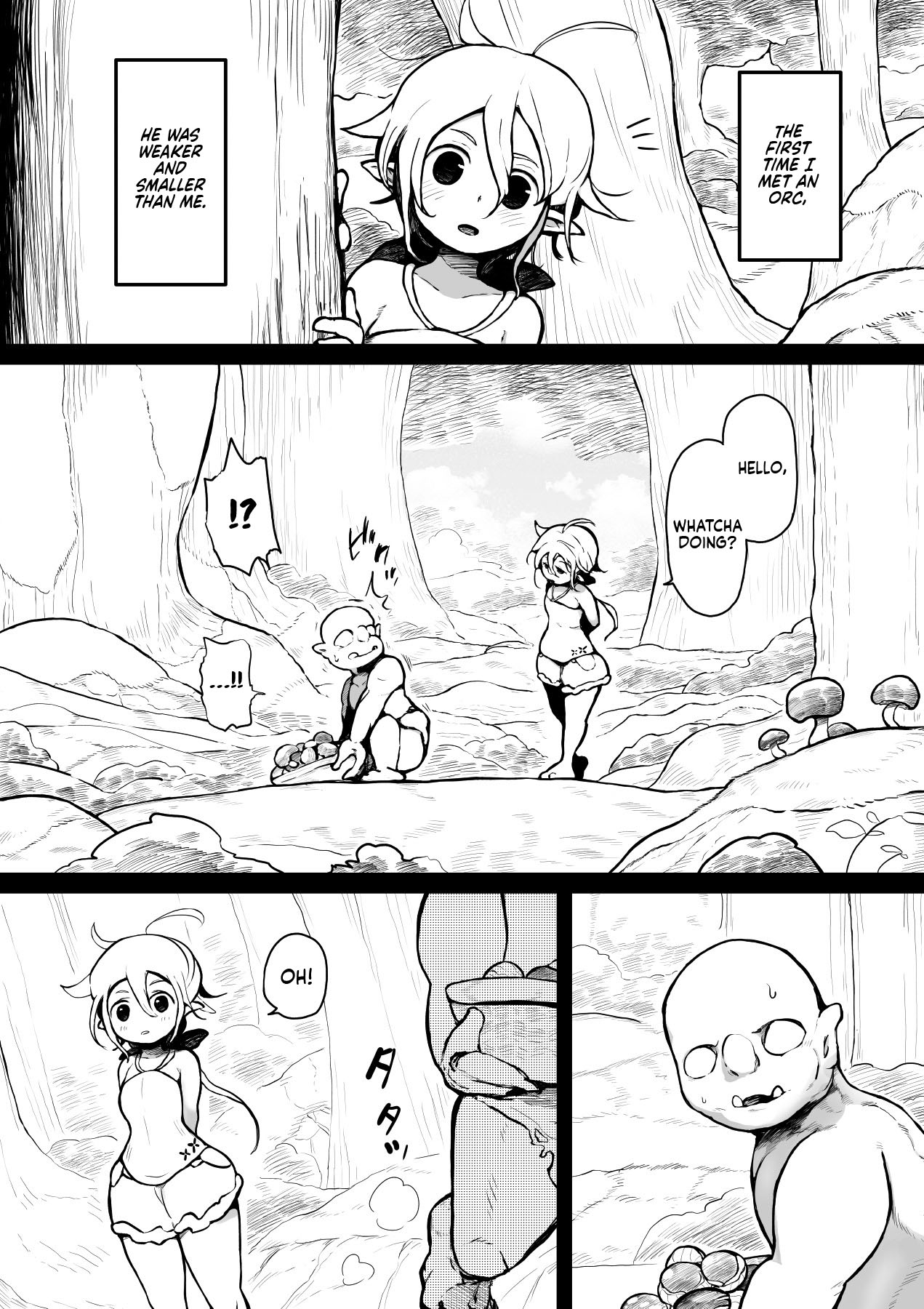 Elf And Orc Are Growing Up page 2