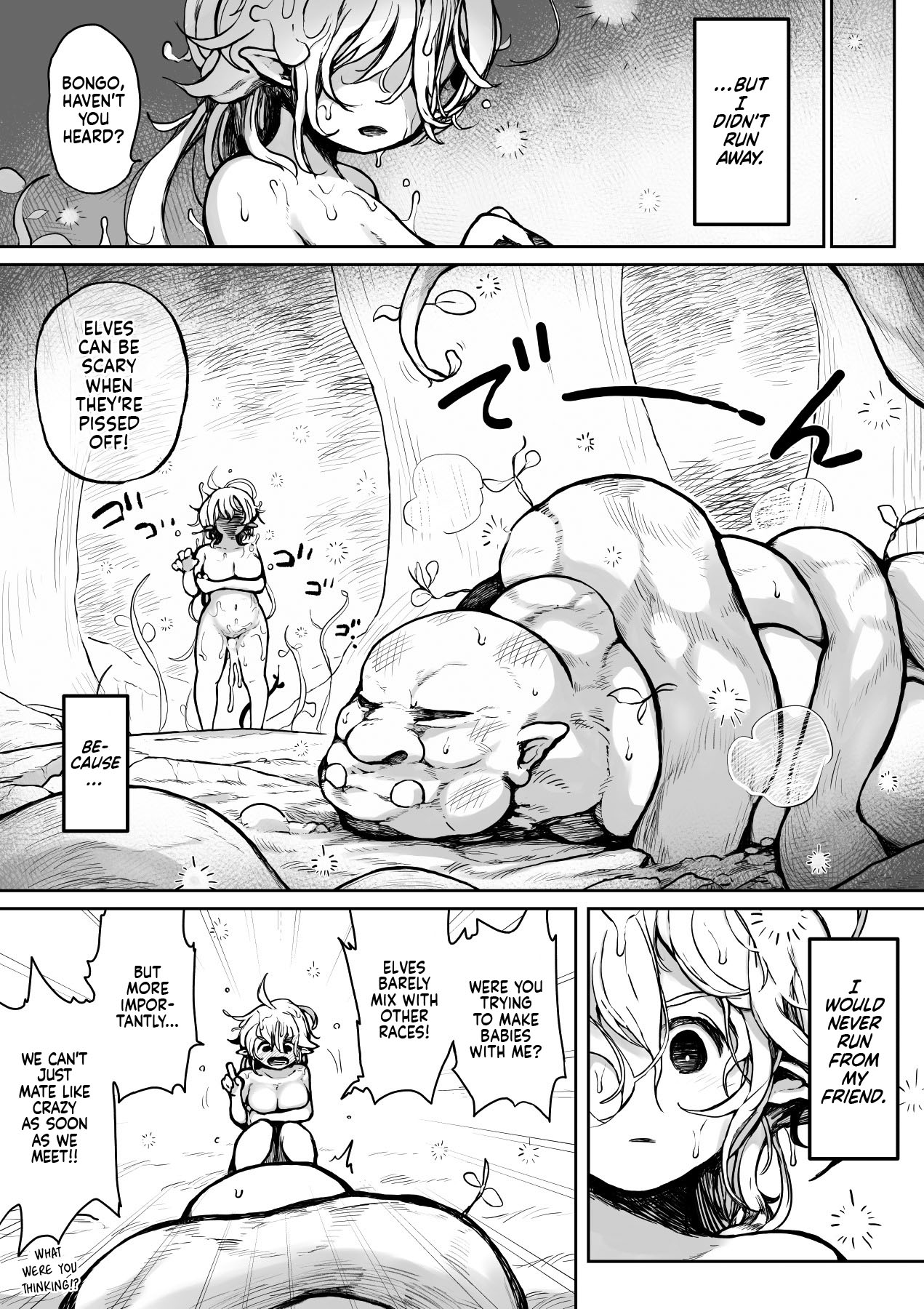 Elf And Orc Are Growing Up page 21