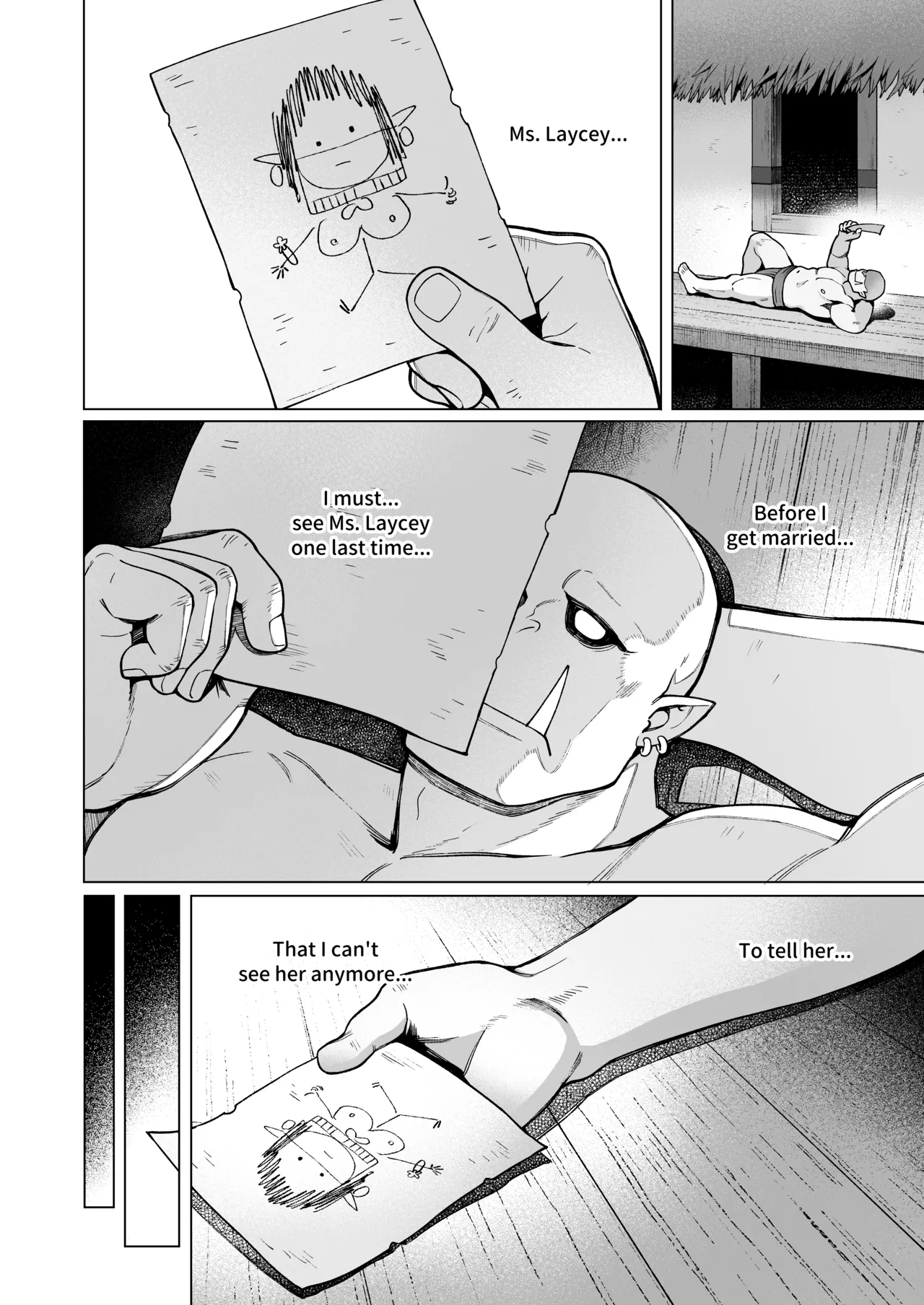 Elf Brothel Room No.3 Laycey ~A Virgin Orc Requested a Dark-Skinned Elf~ 2 page 12