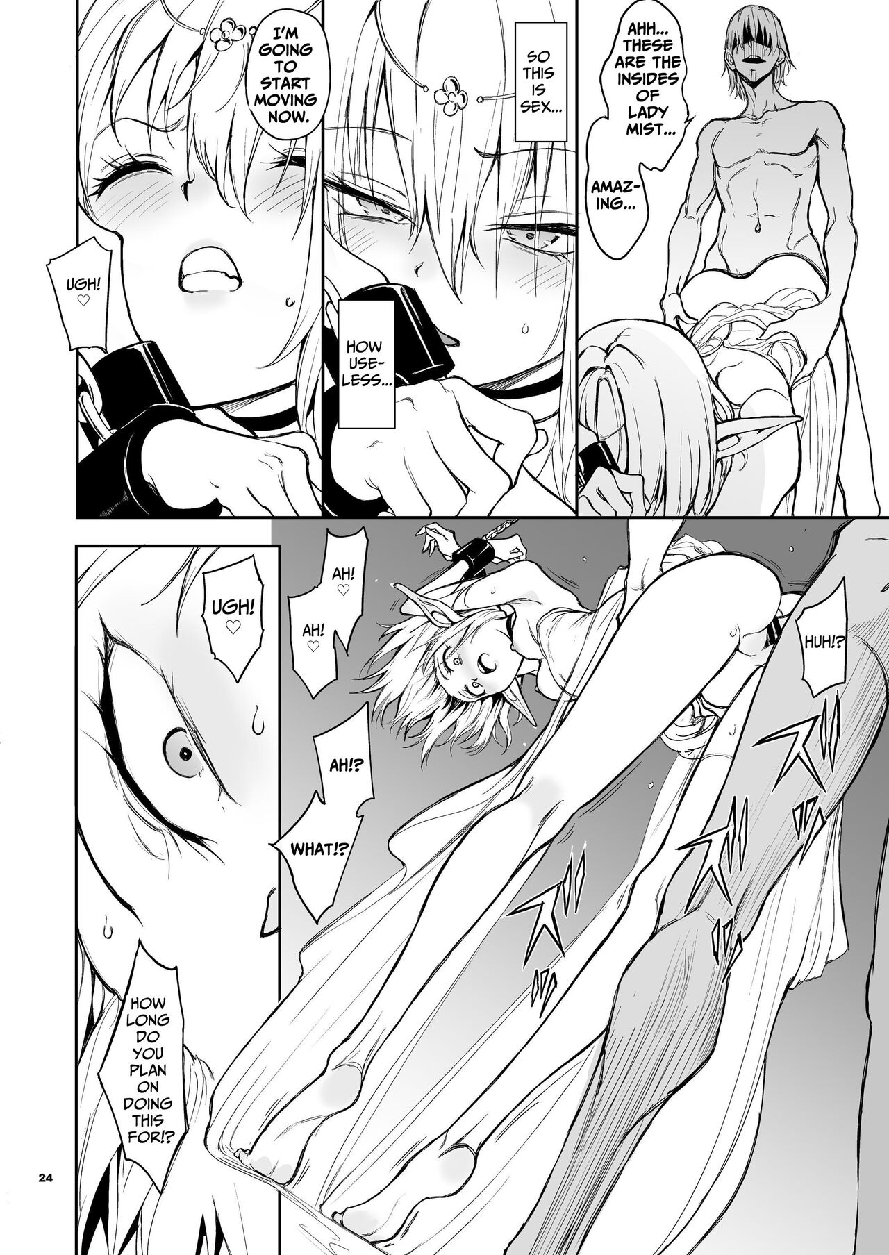 Elf Education -Mist, from the fallen country- page 24
