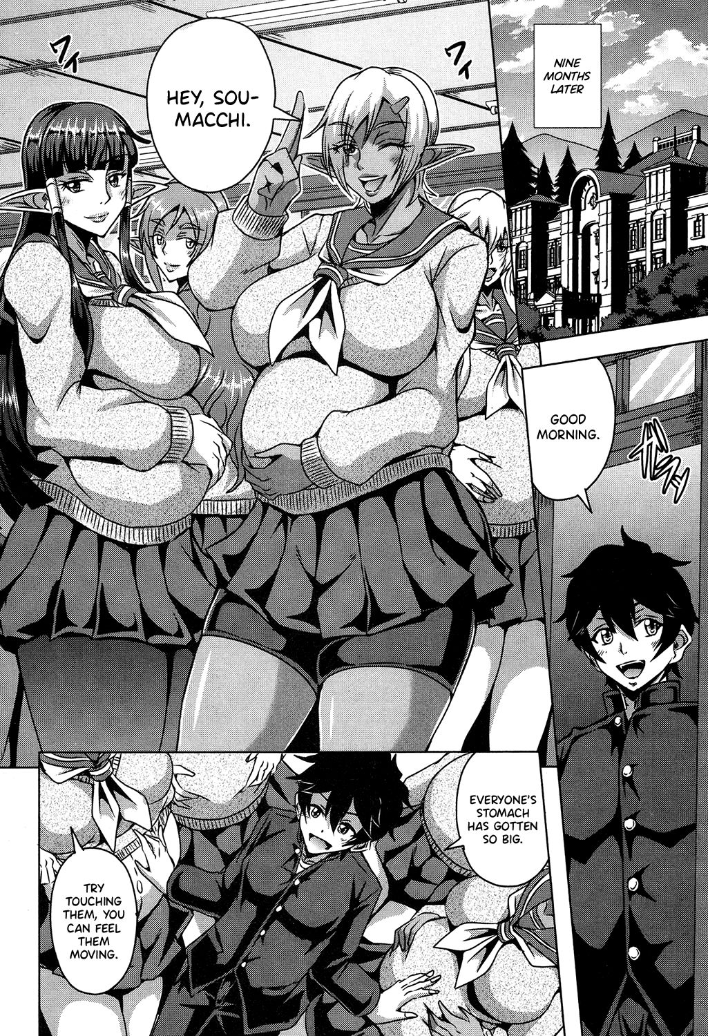 Elf Harem Academia Nangoku Kozukuri Gasshuku Hen page 36