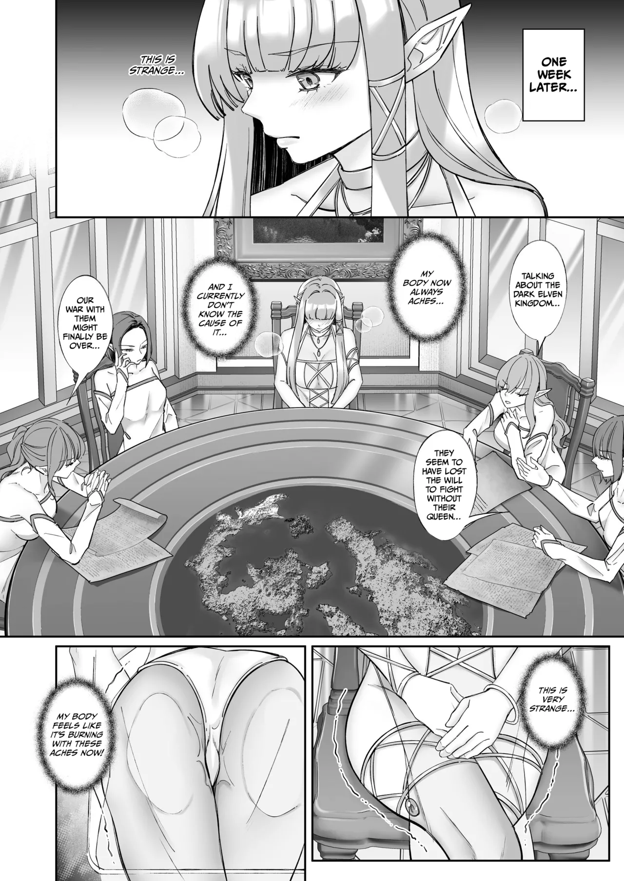 Elf Kanraku ~Elf ni Ecchi na Inmon o Tsukete Les Ochi Saseru~ page 22