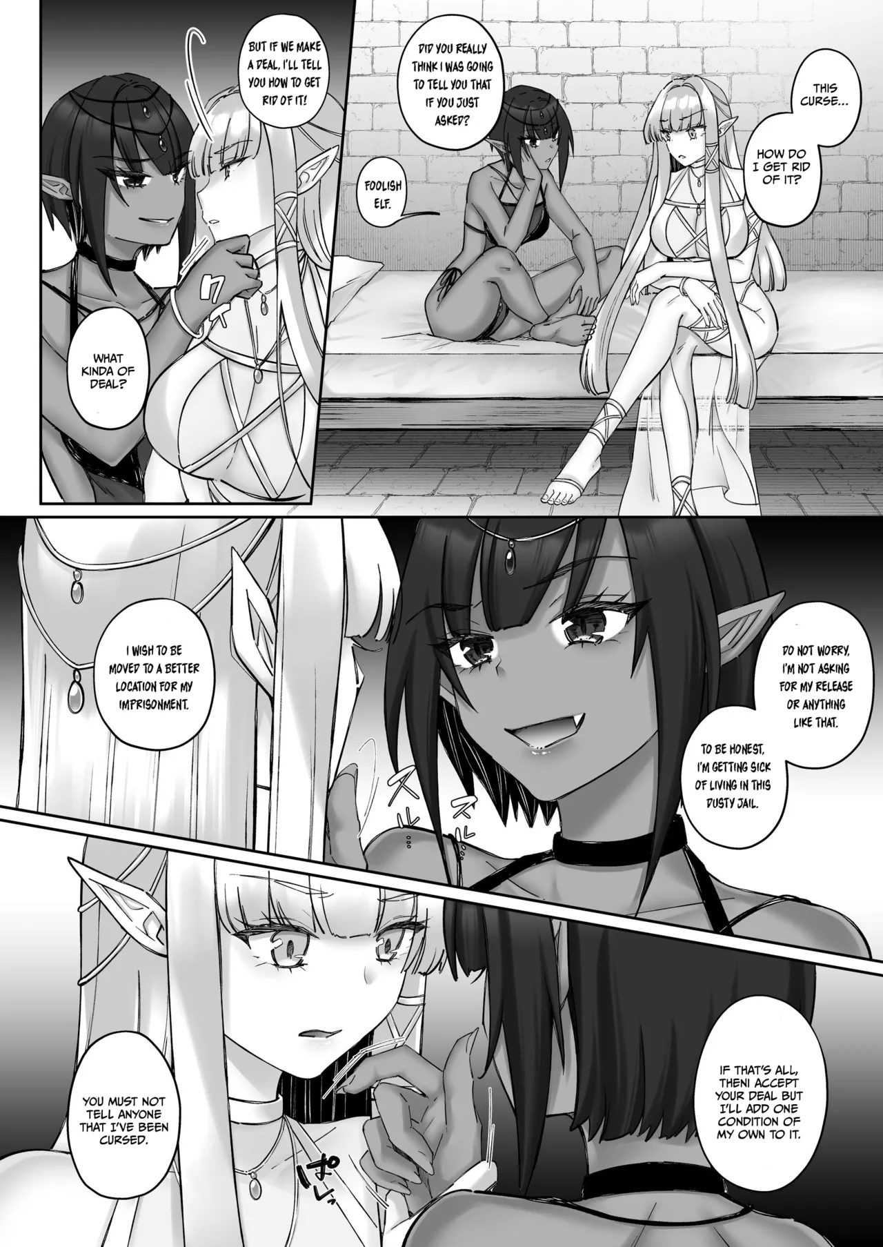 Elf Kanraku ~Elf ni Ecchi na Inmon o Tsukete Les Ochi Saseru~ page 30
