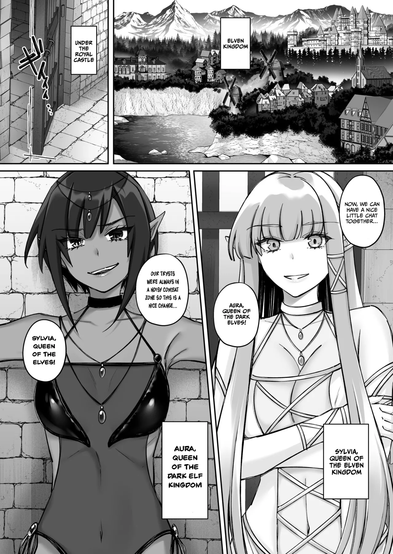 Elf Kanraku ~Elf ni Ecchi na Inmon o Tsukete Les Ochi Saseru~ page 5