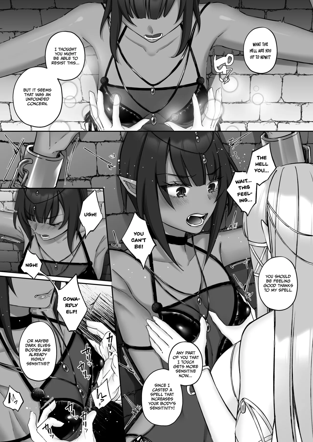 Elf Kanraku ~Elf ni Ecchi na Inmon o Tsukete Les Ochi Saseru~ page 7