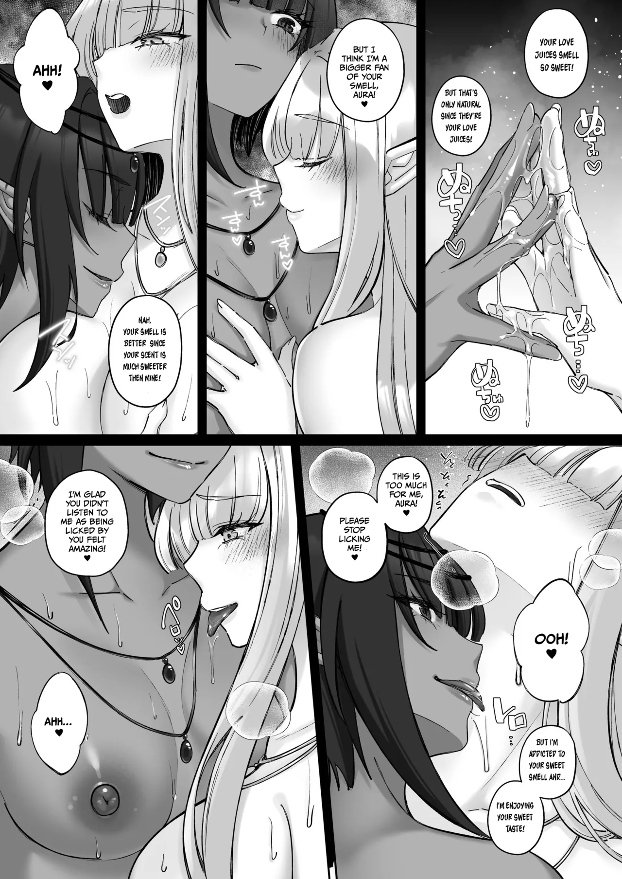 Elf Kanraku ~Elf ni Ecchi na Inmon o Tsukete Les Ochi Saseru~ page 73