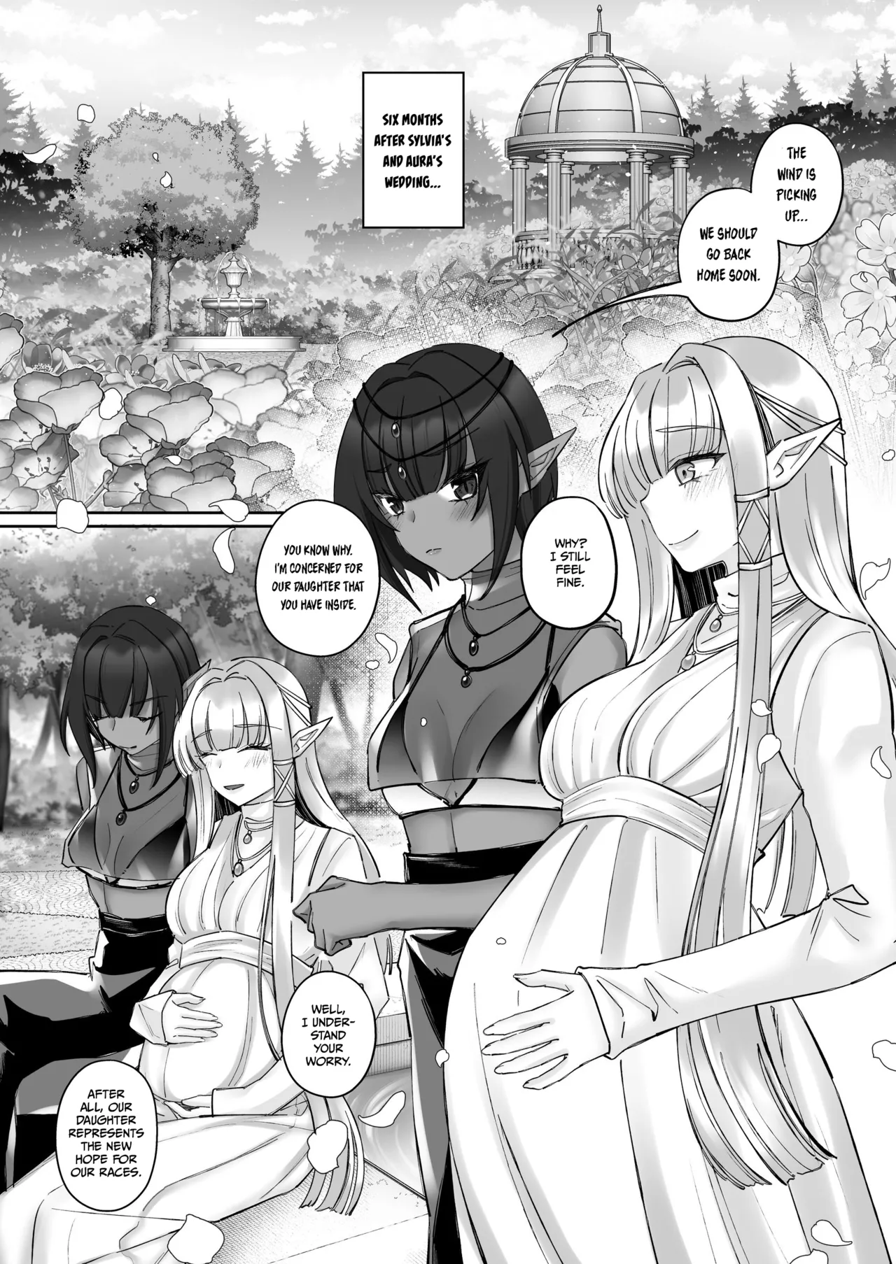 Elf Kanraku ~Elf ni Ecchi na Inmon o Tsukete Les Ochi Saseru~ page 87