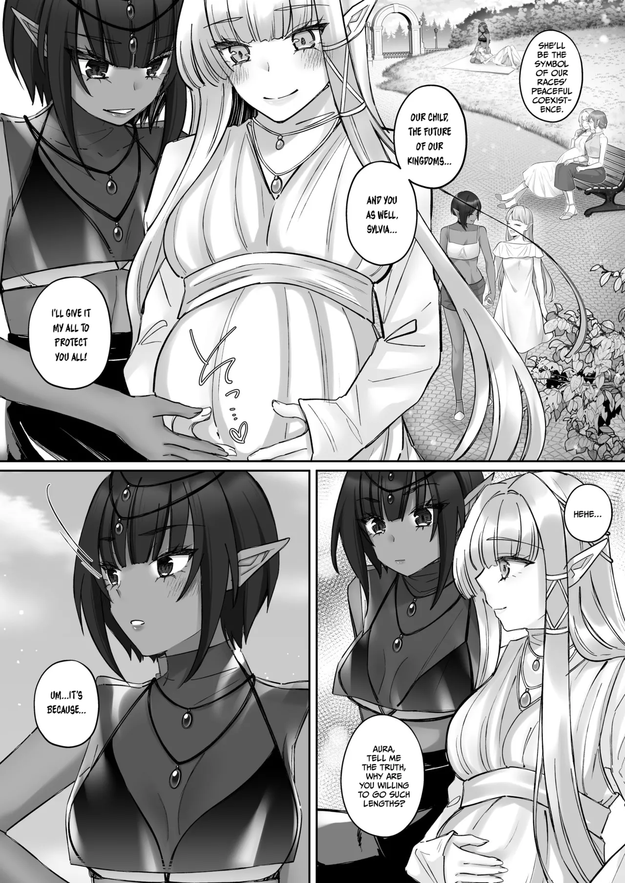 Elf Kanraku ~Elf ni Ecchi na Inmon o Tsukete Les Ochi Saseru~ page 88