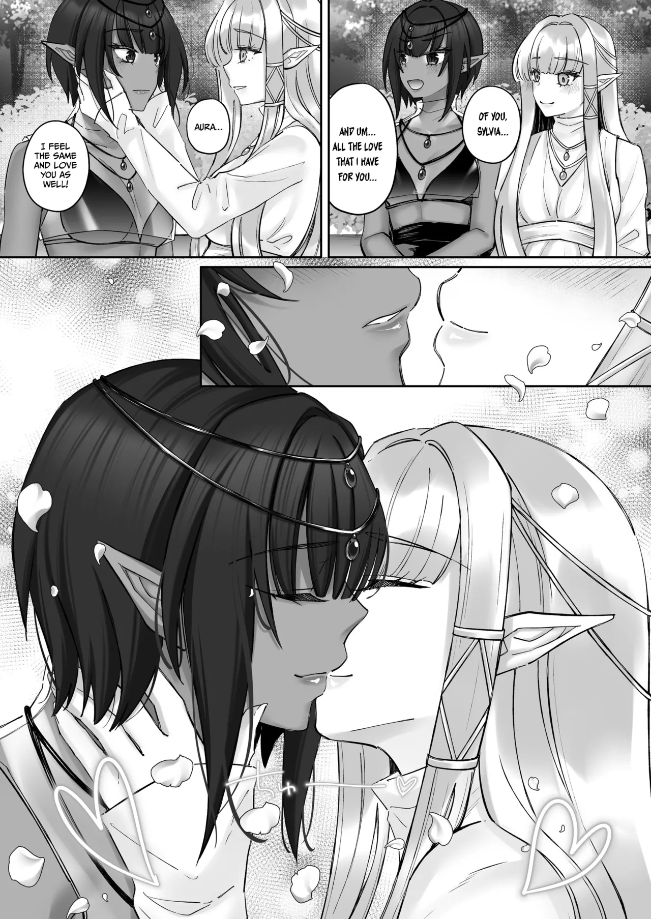 Elf Kanraku ~Elf ni Ecchi na Inmon o Tsukete Les Ochi Saseru~ page 89