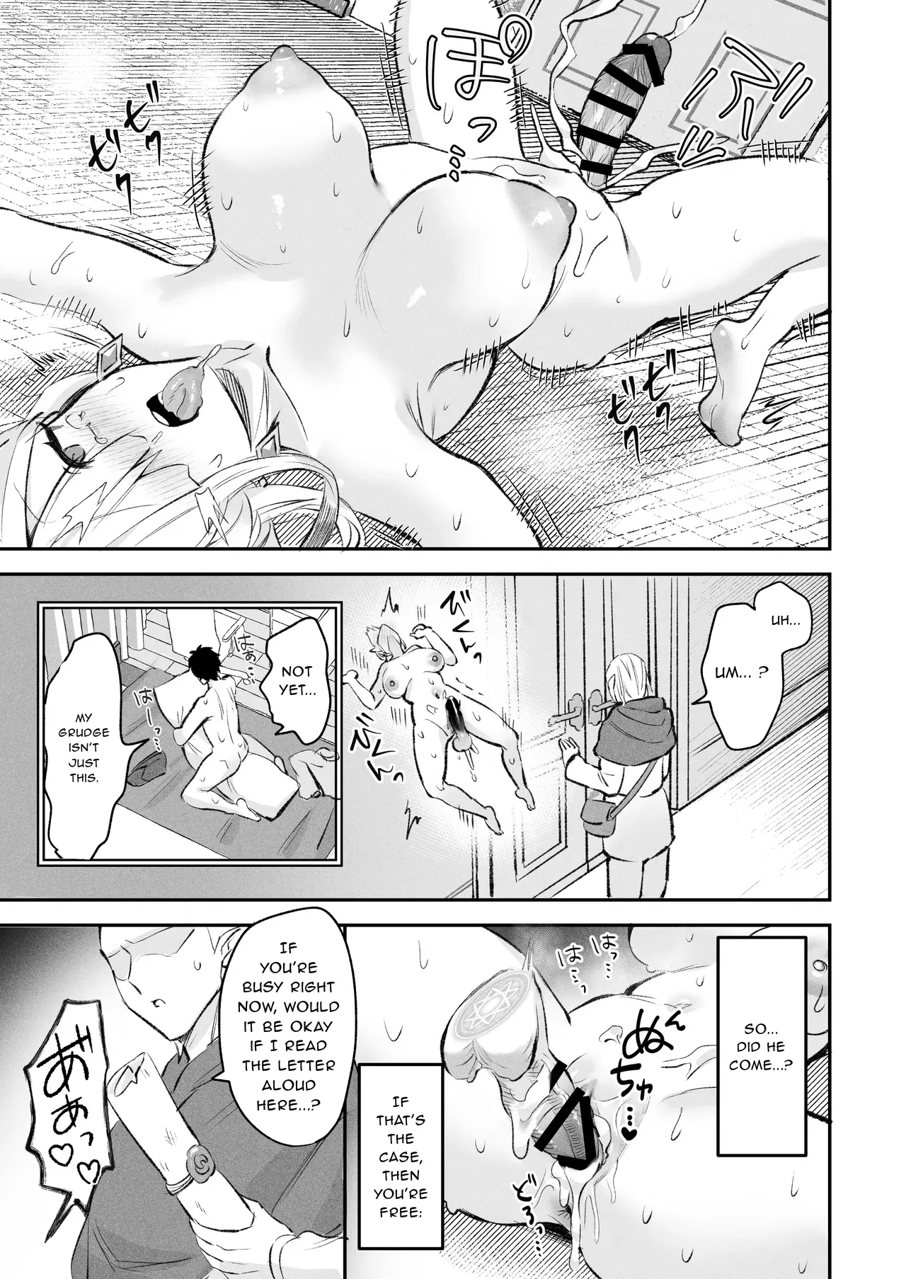 Elf no Joou to Mithril no Chinko - The elf Queen and the Mithril phallus page 28