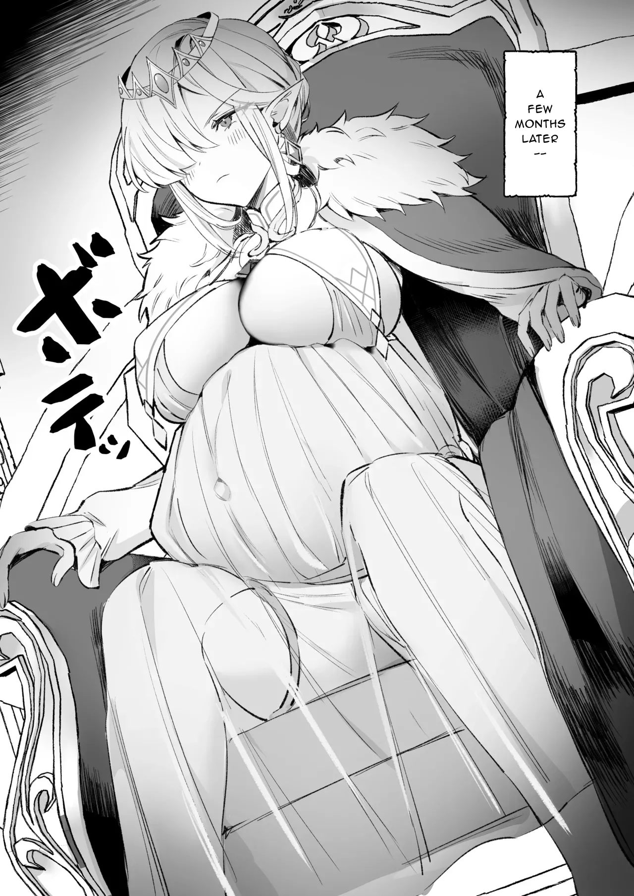 Elf no Joou to Mithril no Chinko - The elf Queen and the Mithril phallus page 35