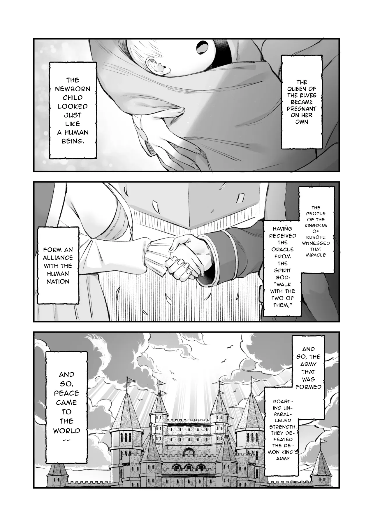 Elf no Joou to Mithril no Chinko - The elf Queen and the Mithril phallus page 36
