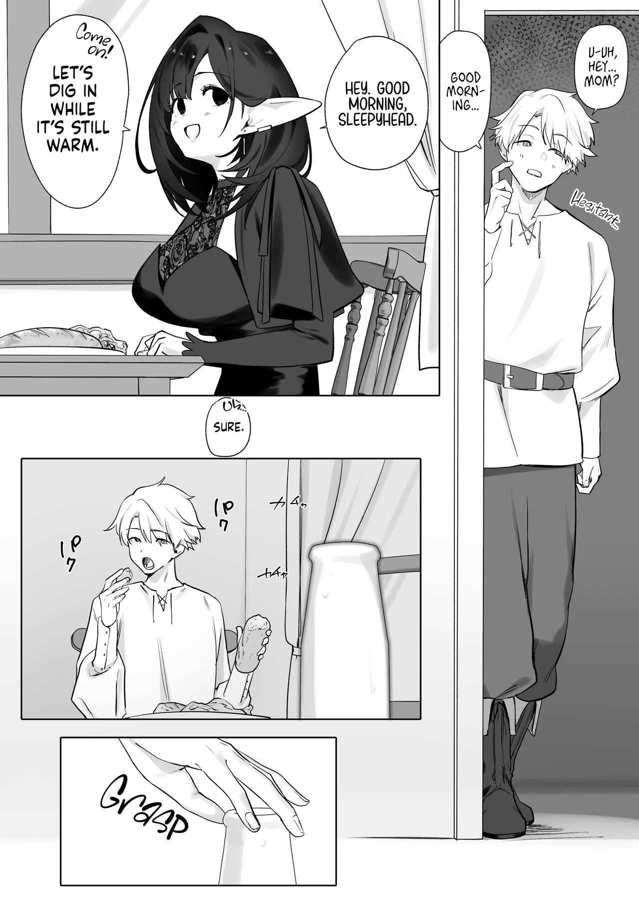 Elf no Milk de Otona ni Narimashita ー I Drank Elven Breast Milk Every Day to Grow Up Big and Strong page 39