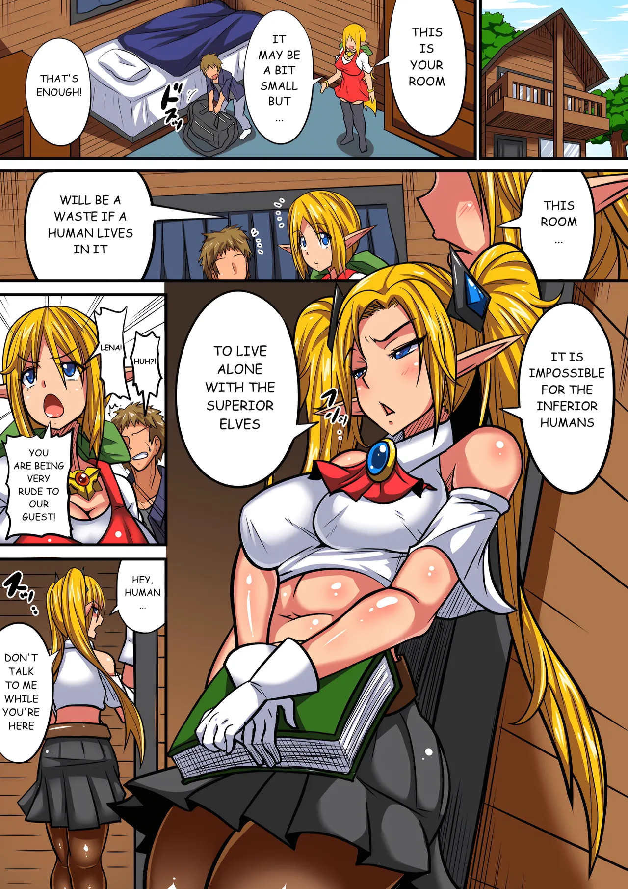 Elf Oyako to Pakopako Ibunka Kouryuu! 1-3 page 5