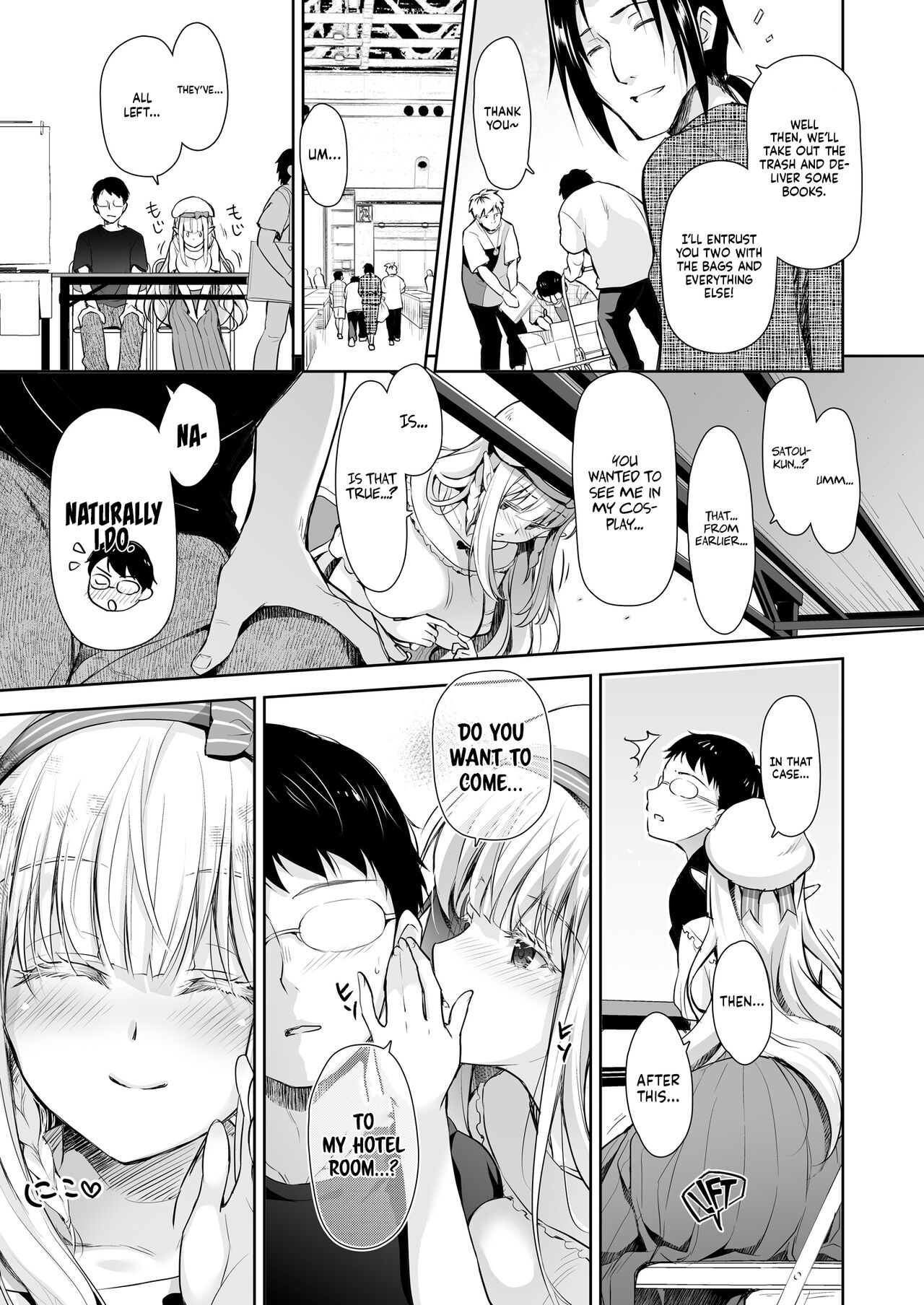 Elf Princess of the Otaku Club 3 page 9