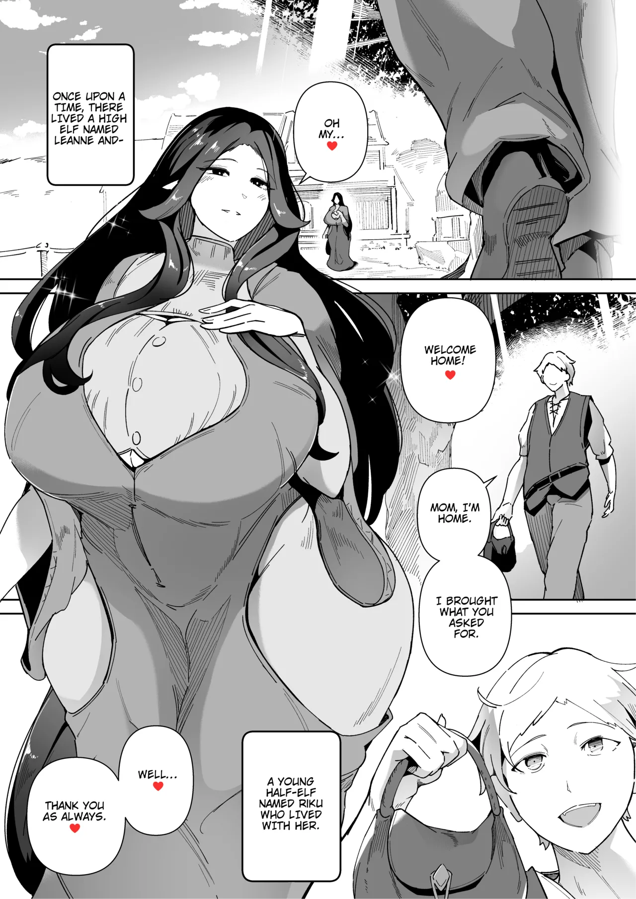 Elf Wife ~A Ritual Of Intimacy With My Beloved Mom~ page 3