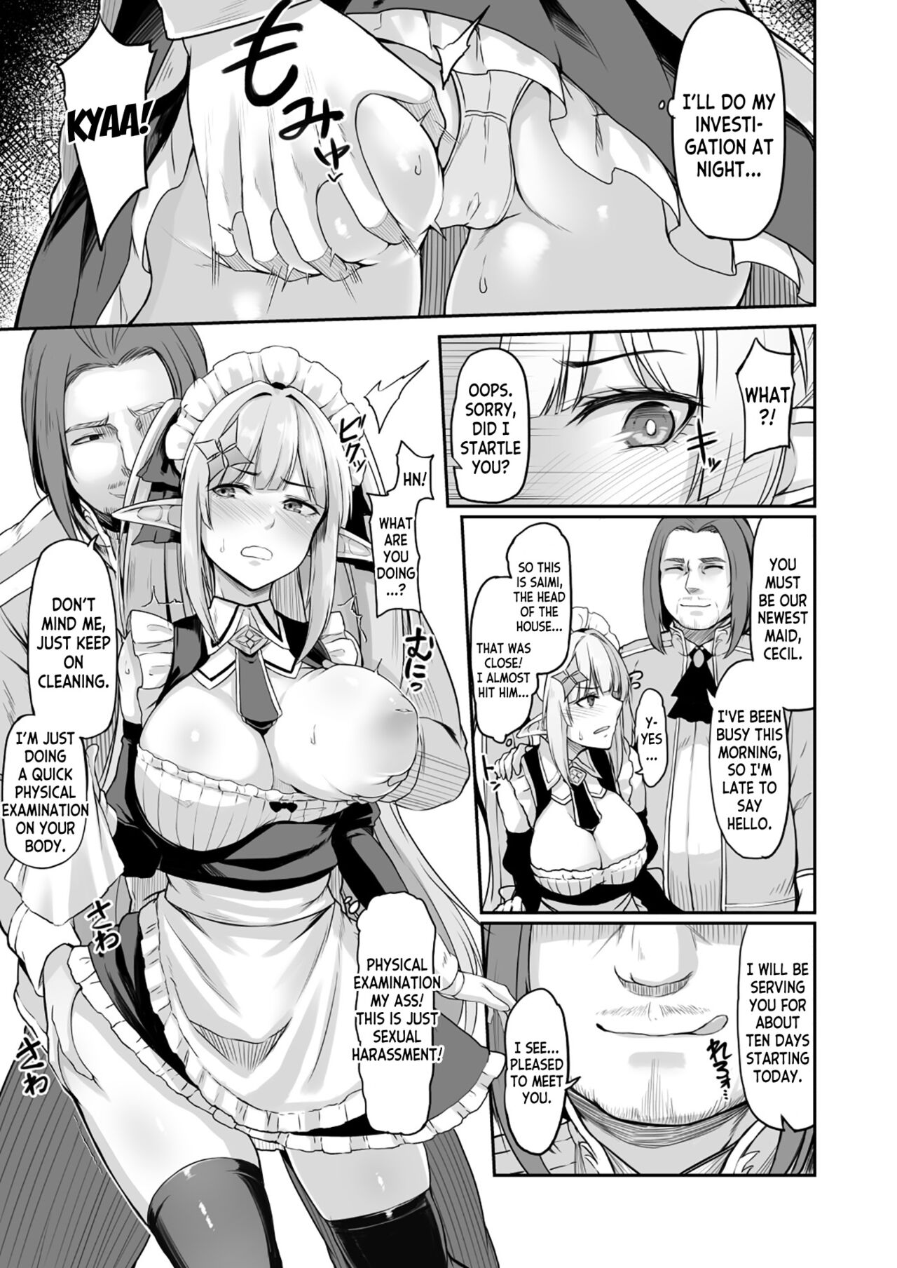 ELFIN QUEST #Maid Saimin Ryoujoku Hen page 4
